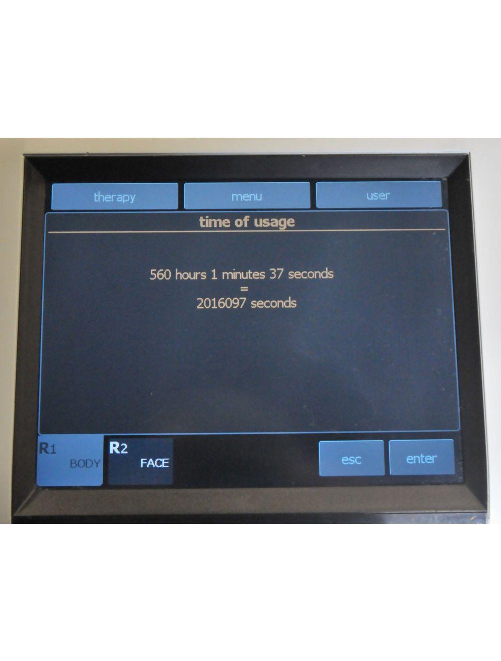 2010 BTL Exilis Elite Radio Frequency 120 Watt Facial Body Contour Skin Wrinkles