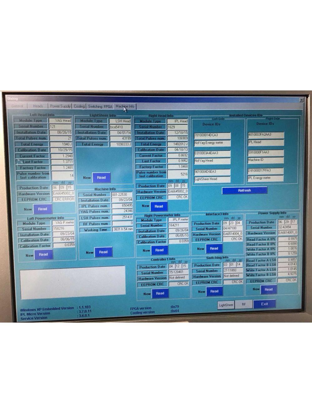 2005 Iridex VariLite Dual Wavelength 532/940 DPSS Vascular/Pigment Laser 0.7mm