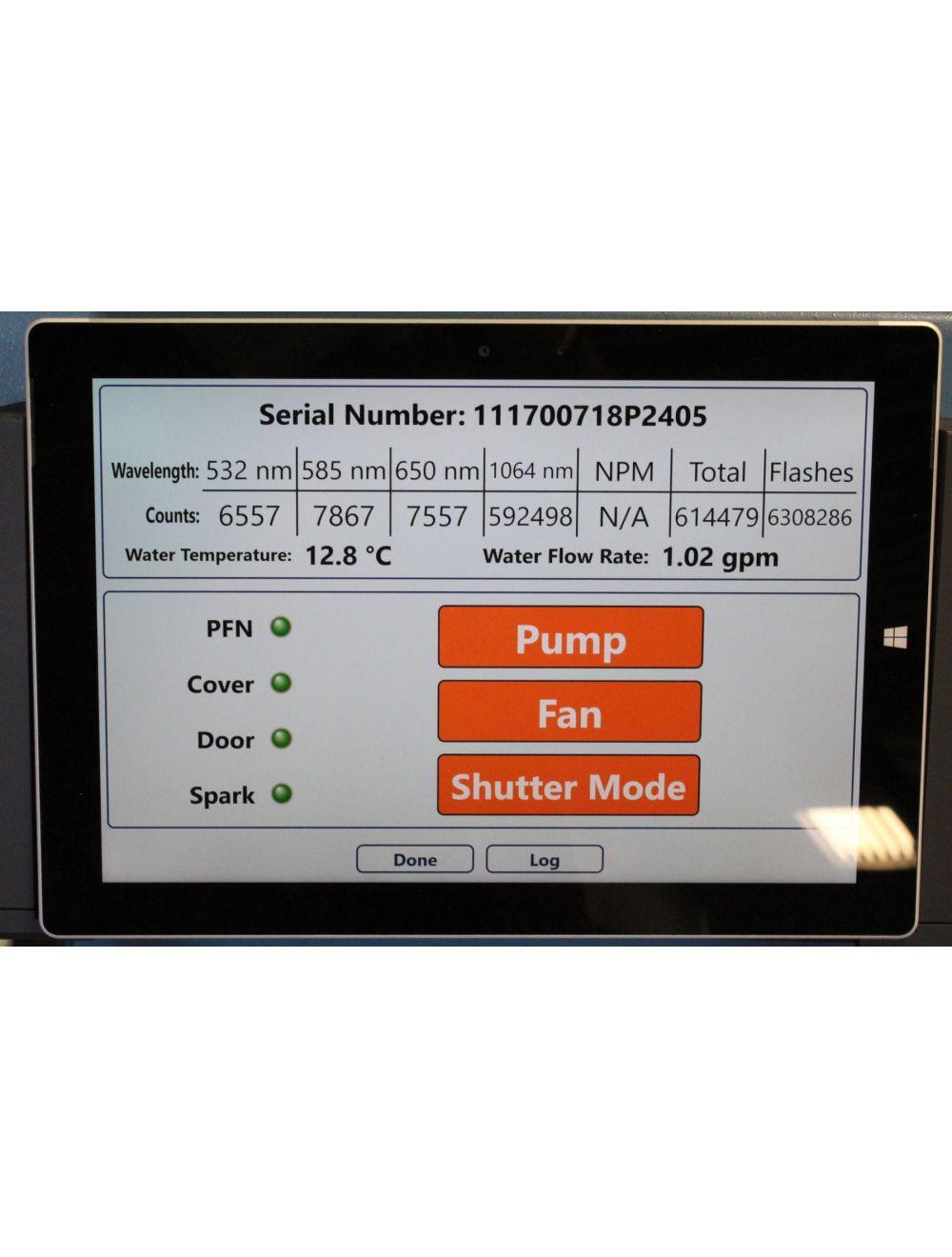 2017 Focus Lumenis NaturaLase PiQo4 QS YAG/KTP Pico 4 Picosec Laser 4 Wavelength