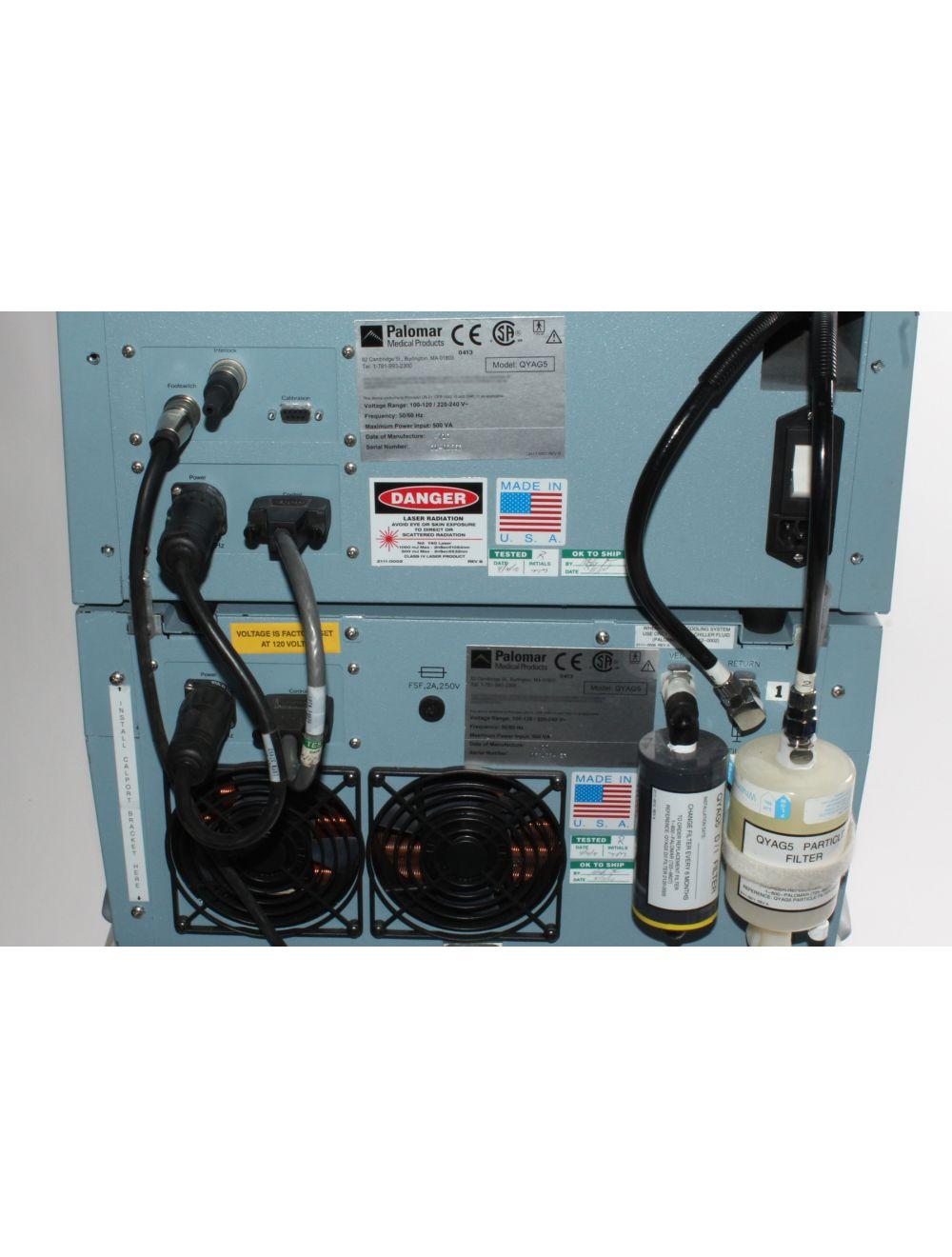 2010 Palomar QYAG5 Q Switch NdYAG 1064 532 Tattoo Pigmented Lesion Laser Q YAG 5