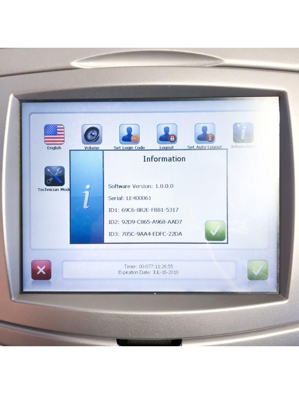 2013 Venus Concept LEGACY Radio Frequency RF Shaping Venusconcept 4 Handpieces