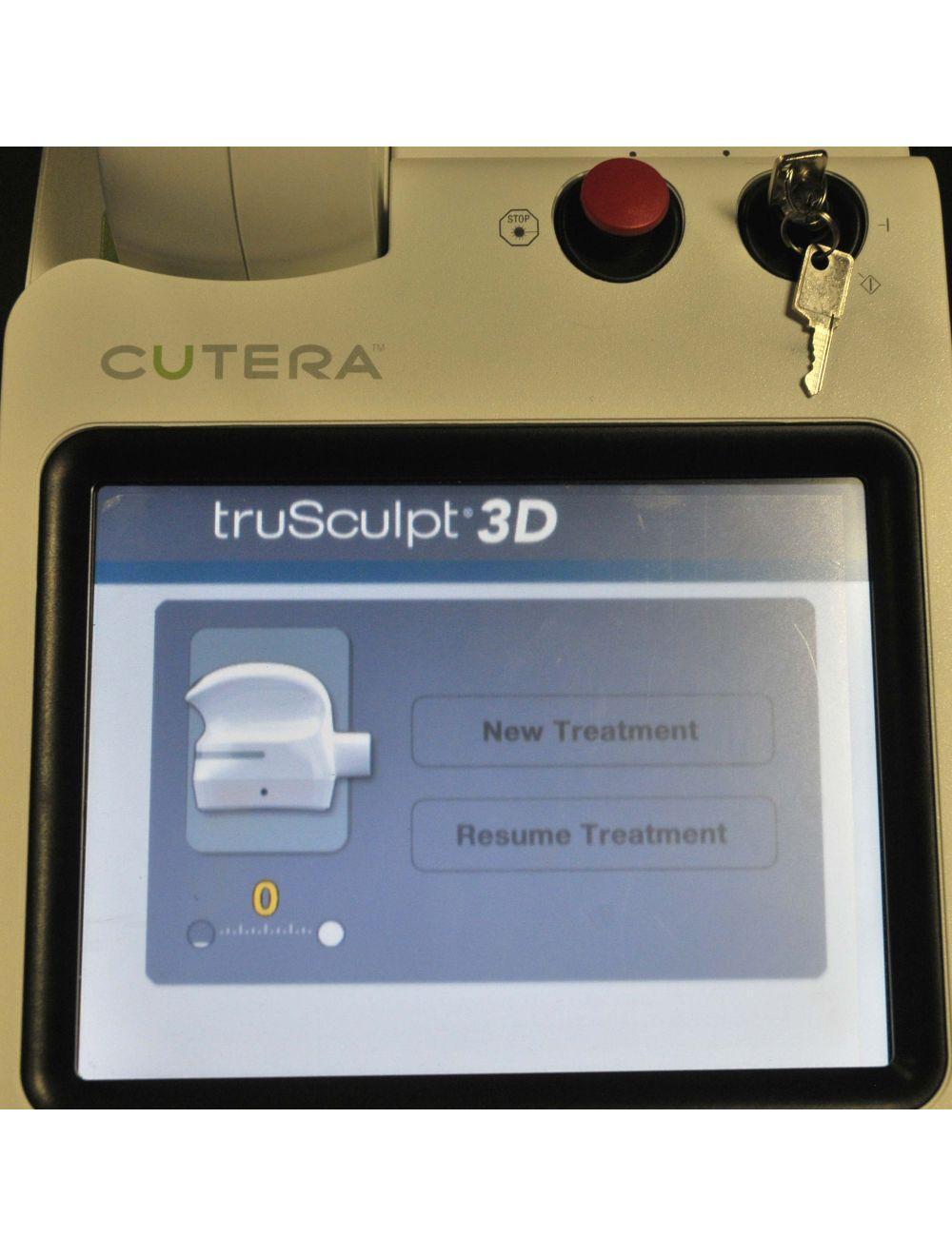 Cutera TruSculpt 3D Cosmetic Laser Radio Frequency Cellulite Reduction 2 HP's