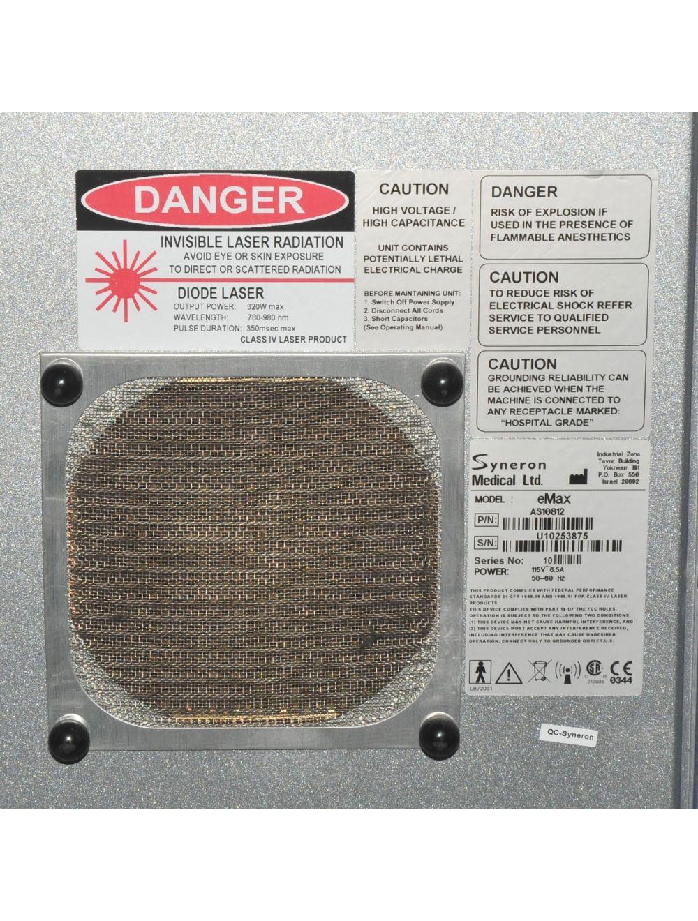 Syneron eMax Laser Skin Rejuvenatation Tightening Wrinkle SRA ST Refirme 3 HP's