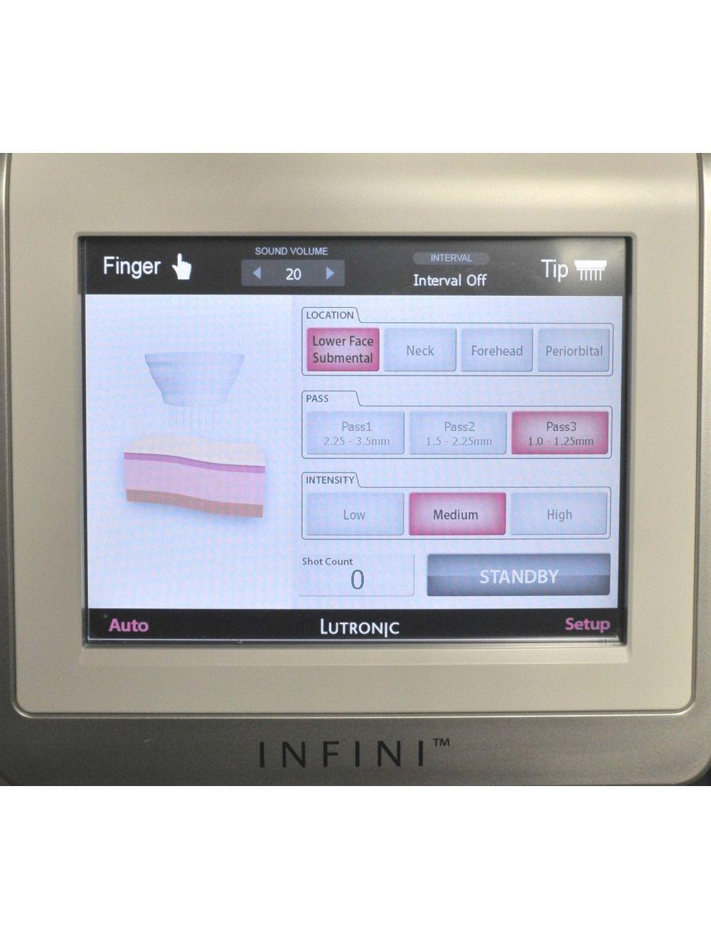 2018 Lutronic Infini Aesthetic Laser Focused Microneedle Radiofrequency