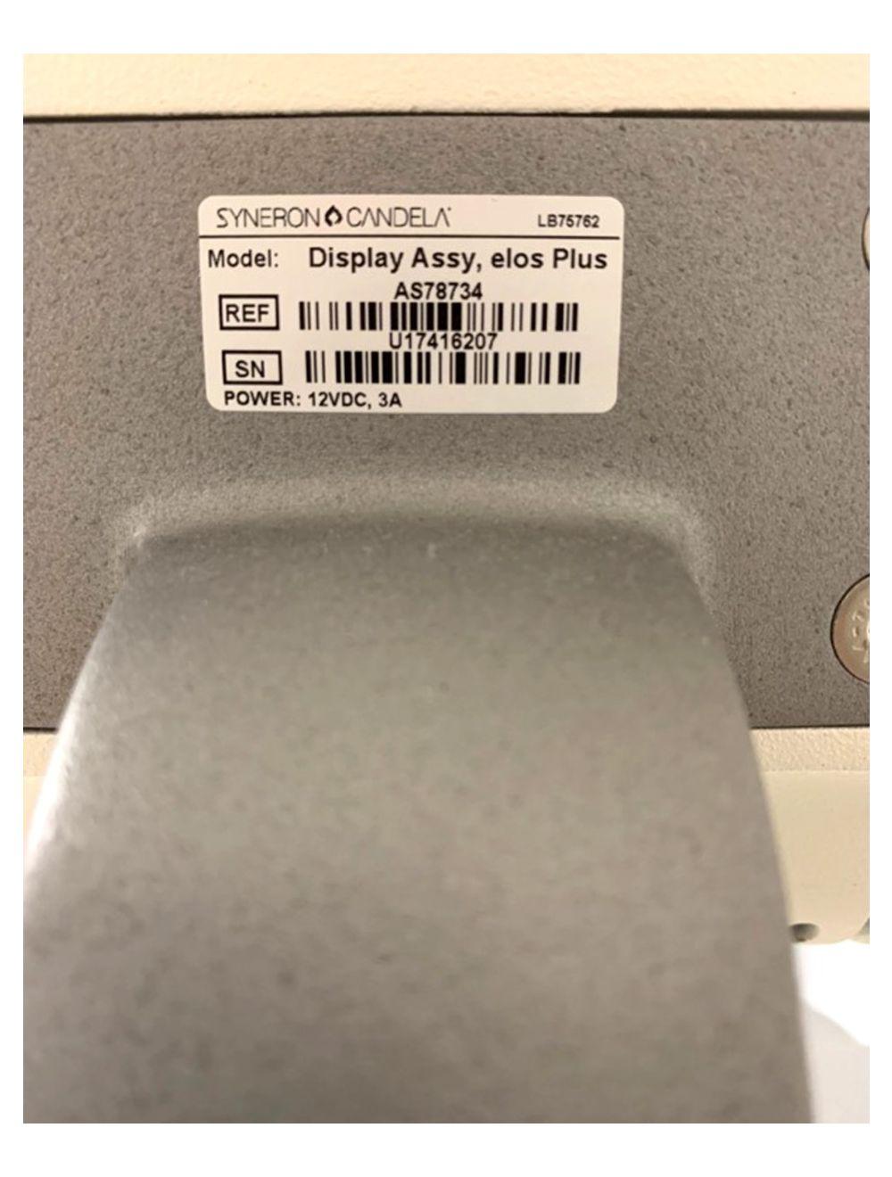 Candela Syneron elos Plus RF Pulsed Light Laser Lesions Ablative Skin Resurface