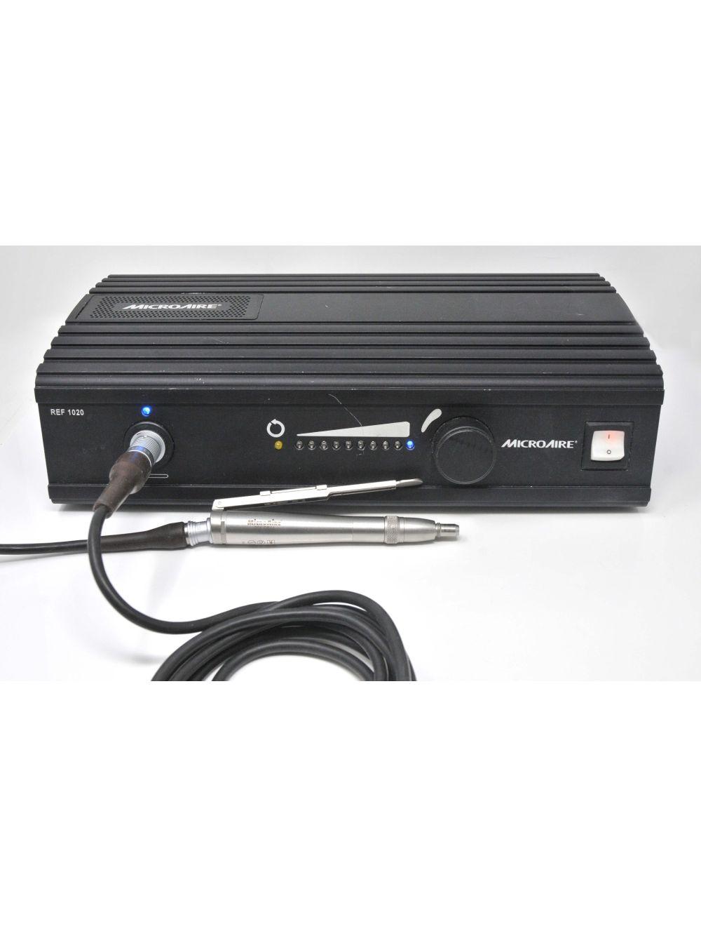 MICROAIRE 1020 Electric CONSOLE + 1940T 30K Drill/Cable Orthopedic Orthopaedic