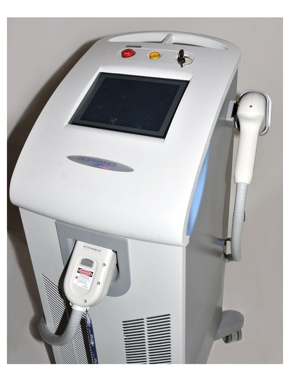 2008 ALMA Soprano XL Laser System Hair Removal 810nm Diode w/ SHR Handpiece HR