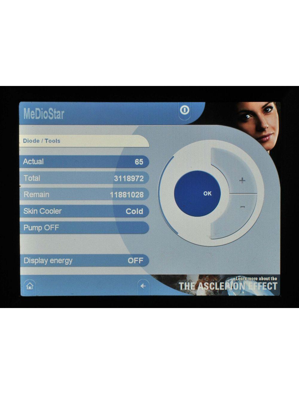 2012 Asclepion MedioStar NeXT Diode 810-950nm Laser System 159X Hair Removal HR