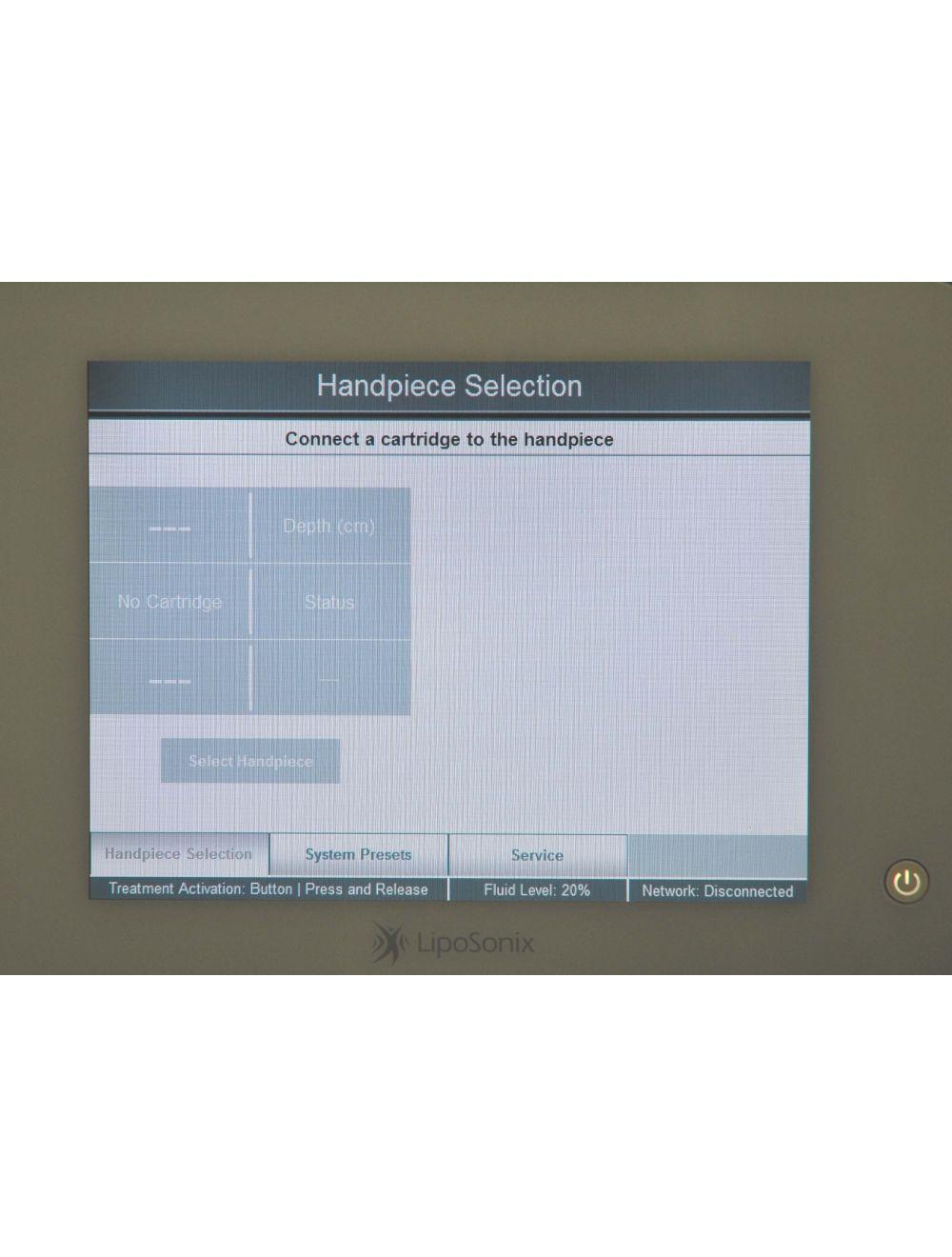 2012 SOLTA MEDICAL Liposonix Ultrasound Focused System Sonix Model 2