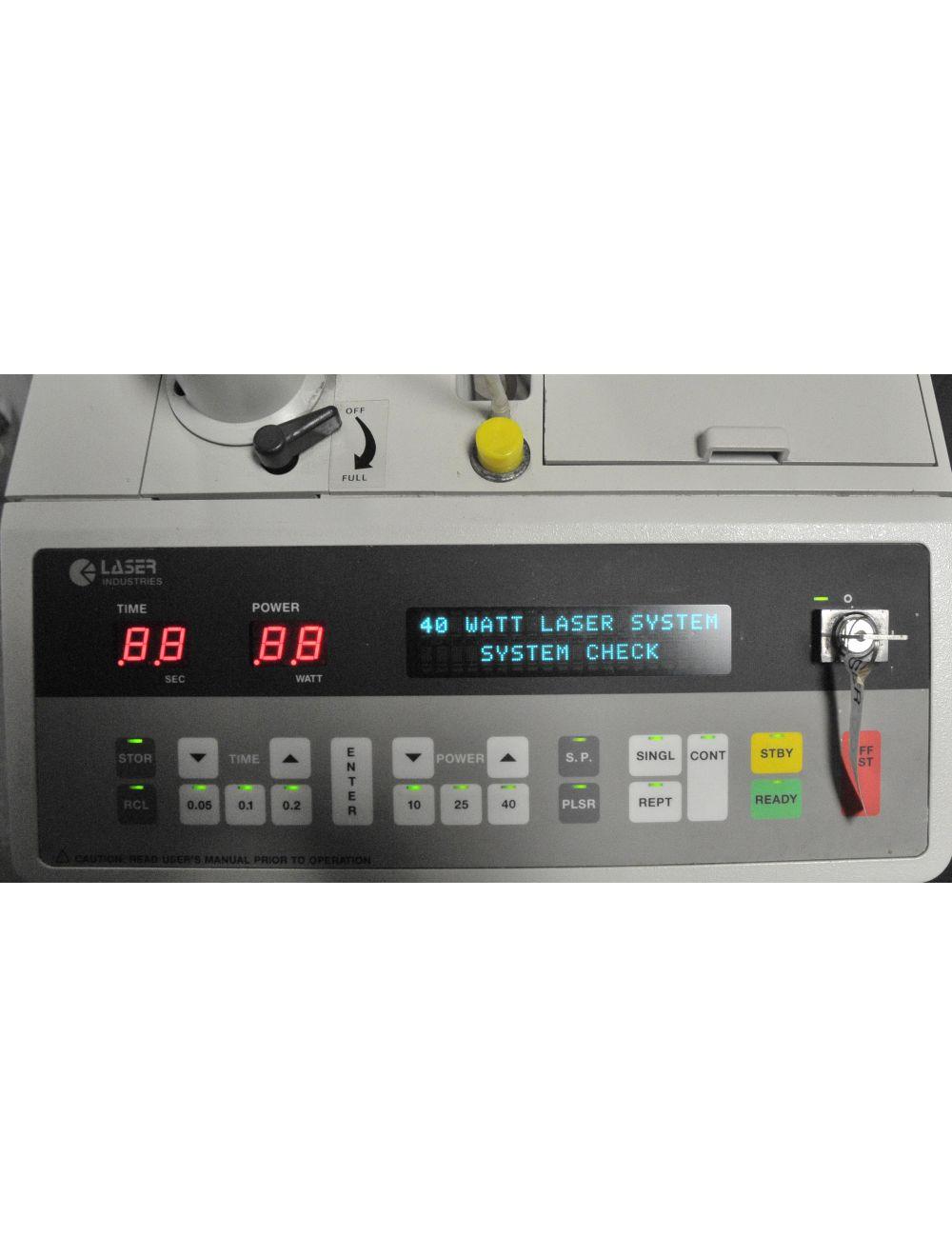 1994 Laser Industries Sharplan 40 Watt CO2 Laser Surgicenter S/C40 Compact 40C