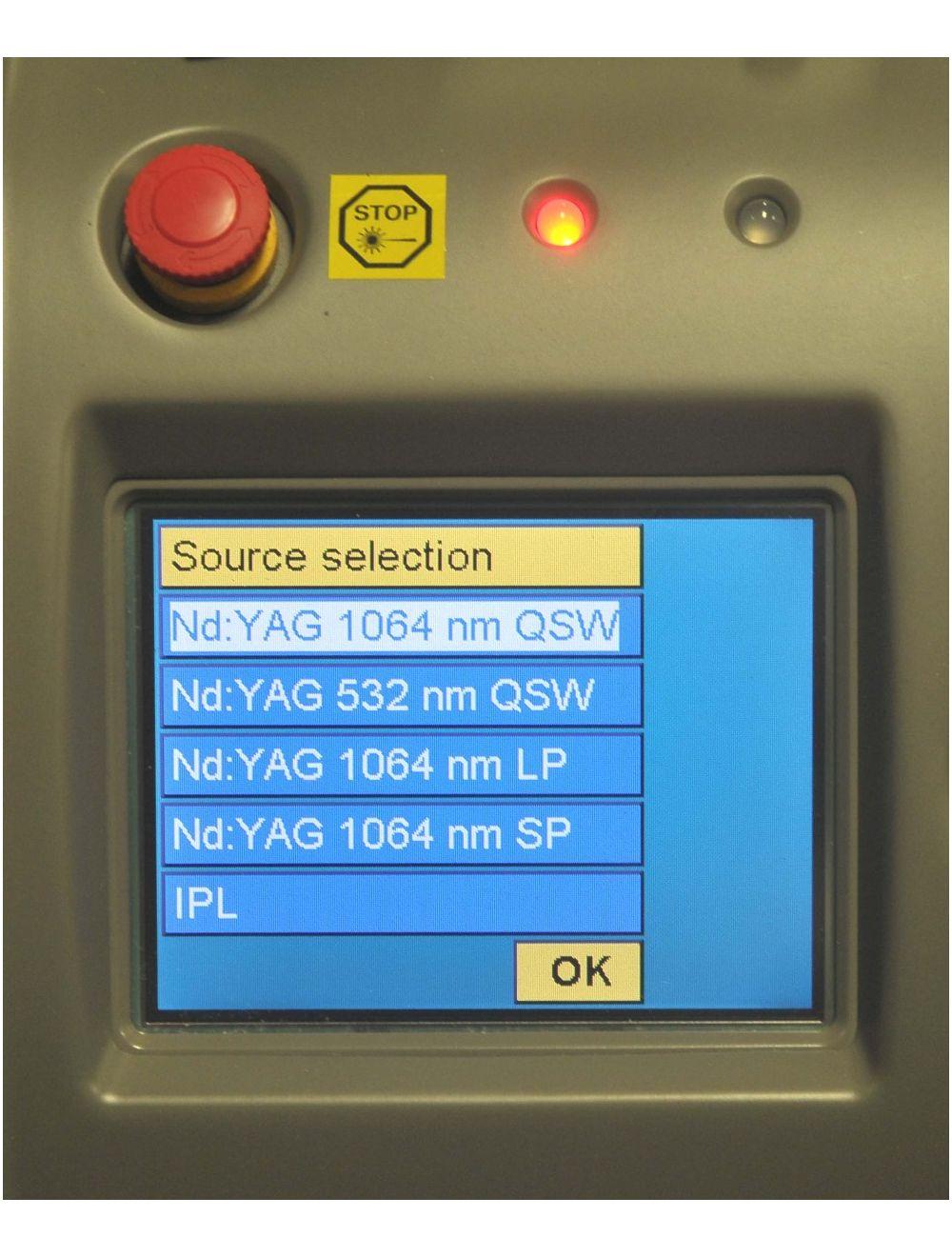 2014 Quanta System MDK 1 EX Laser Nd YAG IPL Q-Switch Tattoo Removal QSwitched