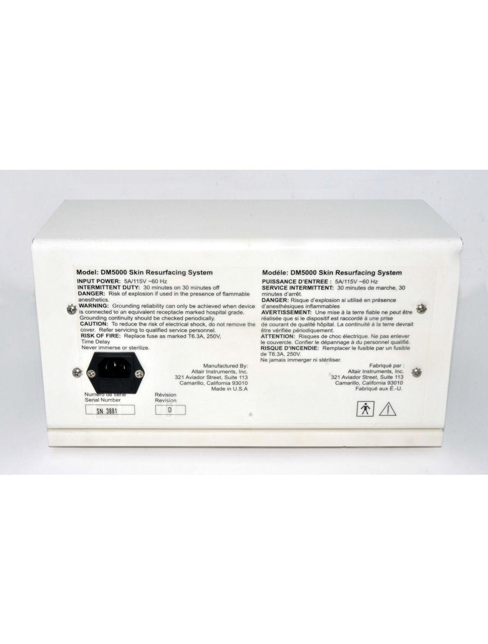 2009 Diamondtome DM5000 Altair Skin Resurfacing Microdermabrasion Console System