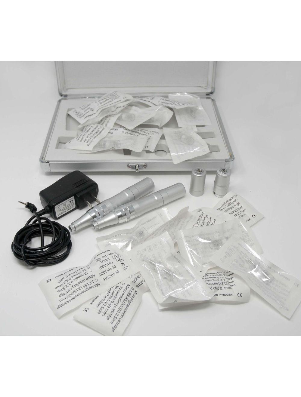 SkinStylus 2-Pen Silver Microtherapy Professional Kit - Beautiful Skin DEMO UNIT