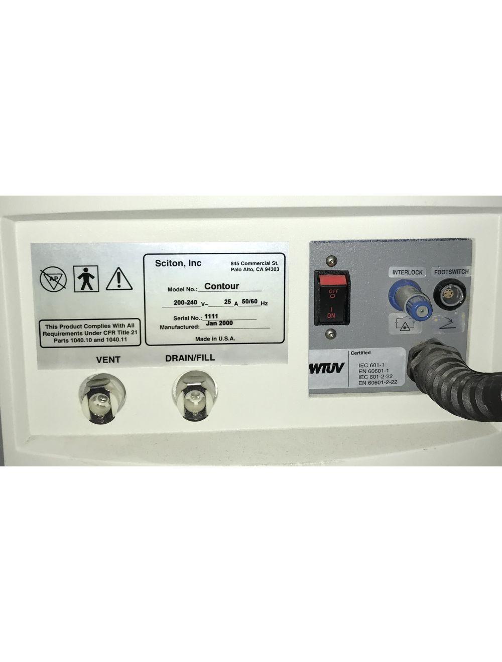 2000 Sciton Contour Laser Skin Resurfacing Wrinkle Aesthetic 2940 Erbium YAG