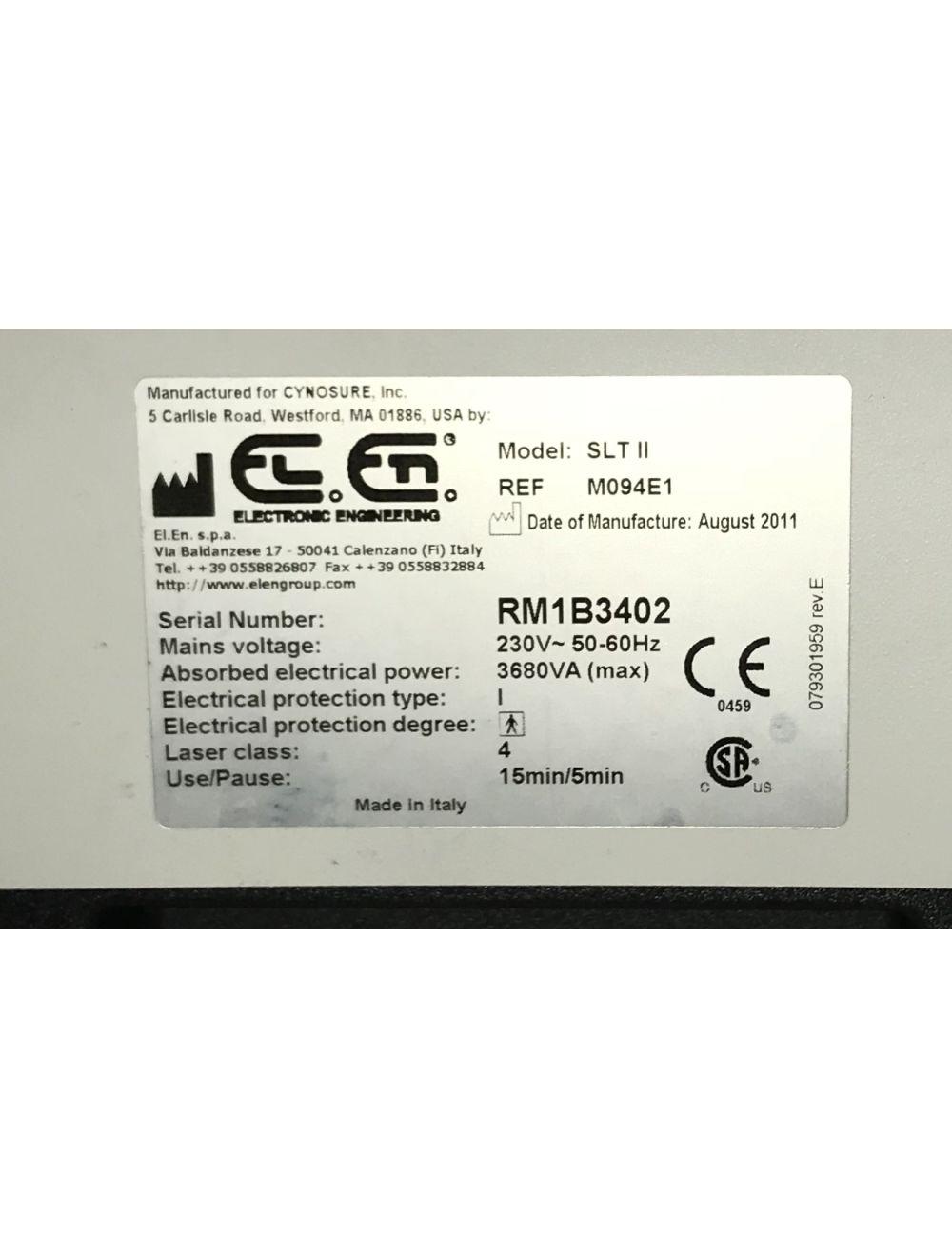 2011 SmartLipo SLT II Triplex w Cellulaze Precision Cynosure Cosmetic Laser