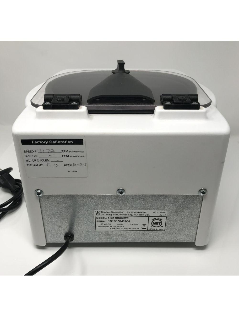 Centrifuge Horizon 614 B Drucker Diagnostics PRP Platelet Rich Plasma 614B