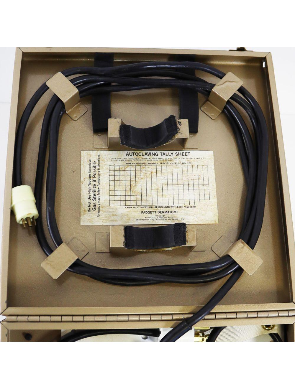 Padgett Electro-Dermatome Model B Skin Graft Grafting Tool Dermatology Tools