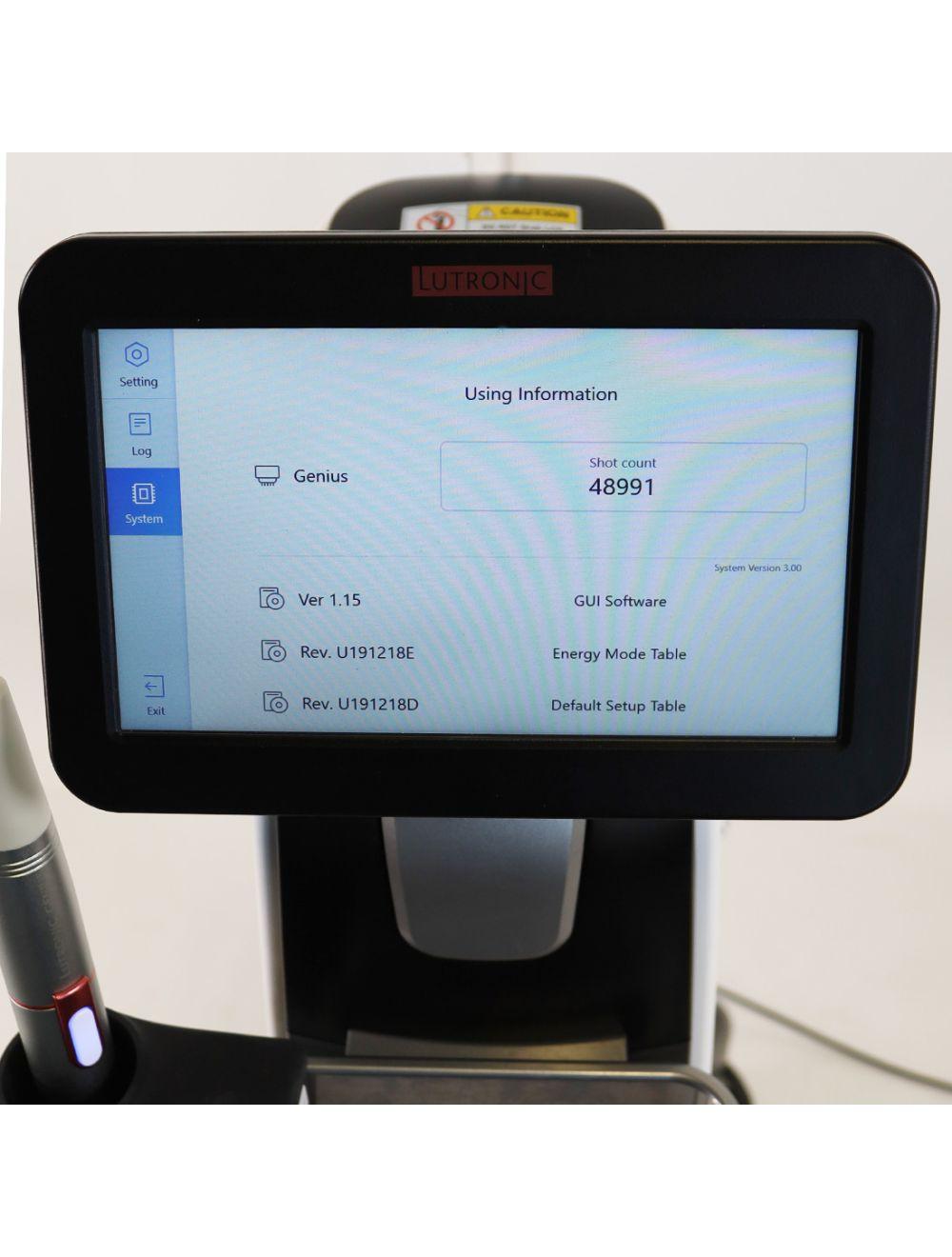 2021 Lutronic Genius Intelligent Focused RF Radio Frequency Microneedling System