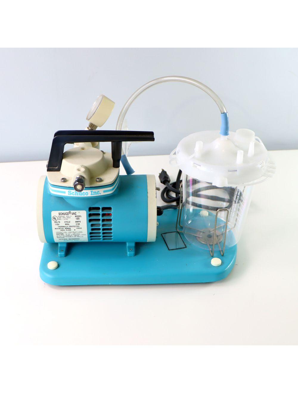 Schuco-Vac Portable Suction Aspirator w/ 1500 ml Canister, &amp; Molded Base