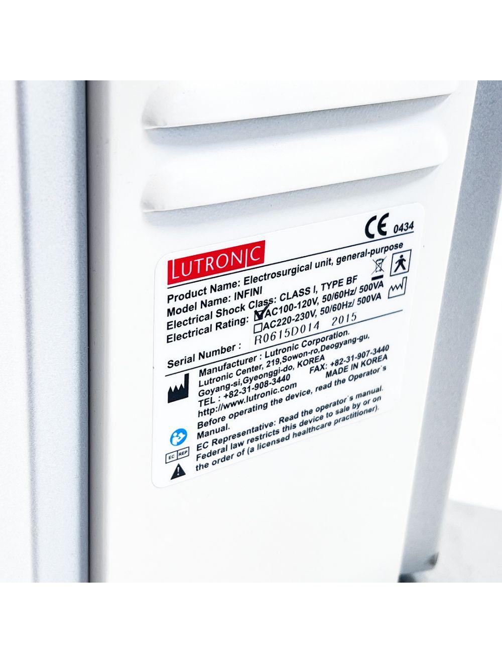 2015 Lutronic INFINI Radio Frequency Microneedling Electrosurgical RF System