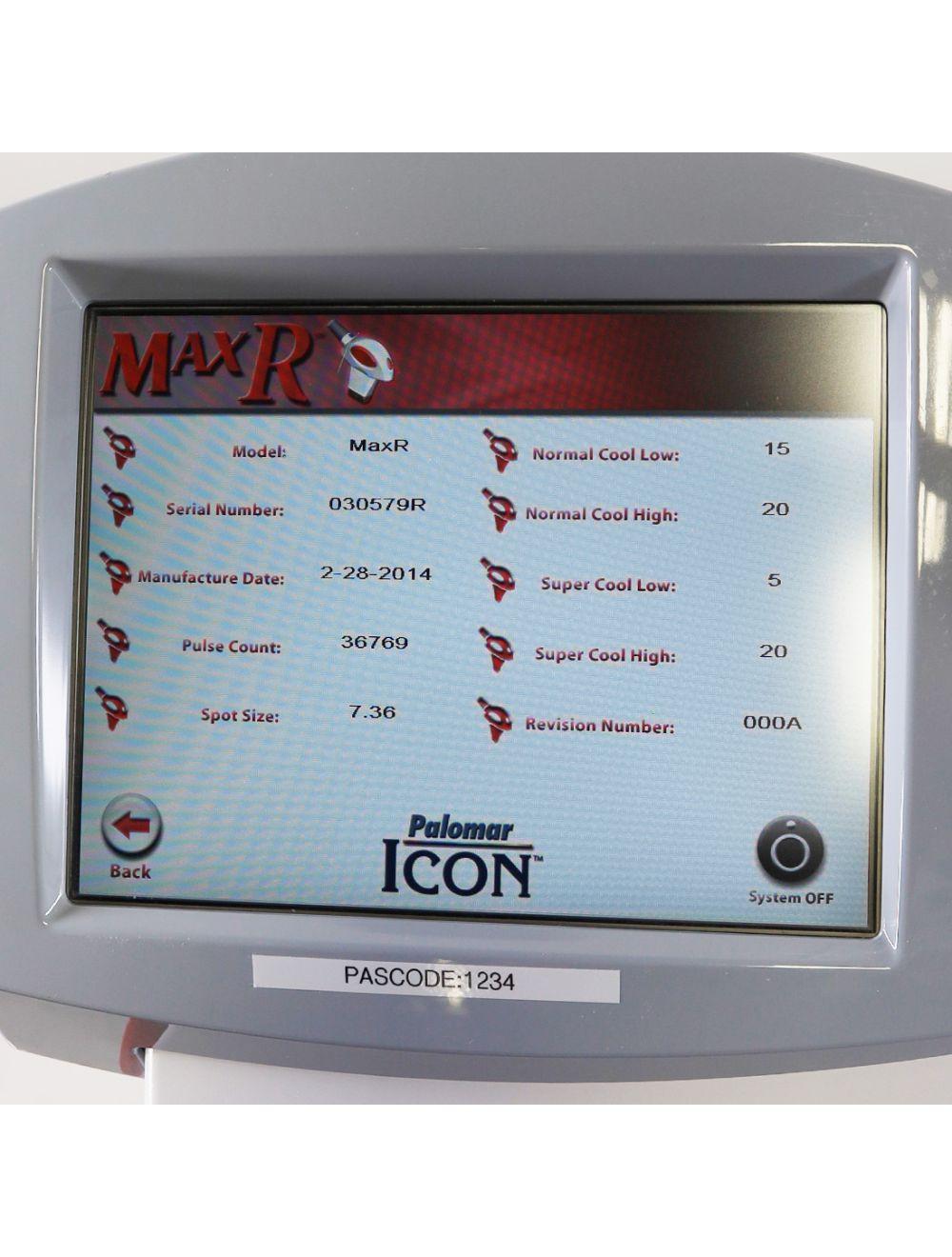 2017 Palomar Icon IPL Laser Fractional 1540 Hair Removal Vascular Skin Resurface