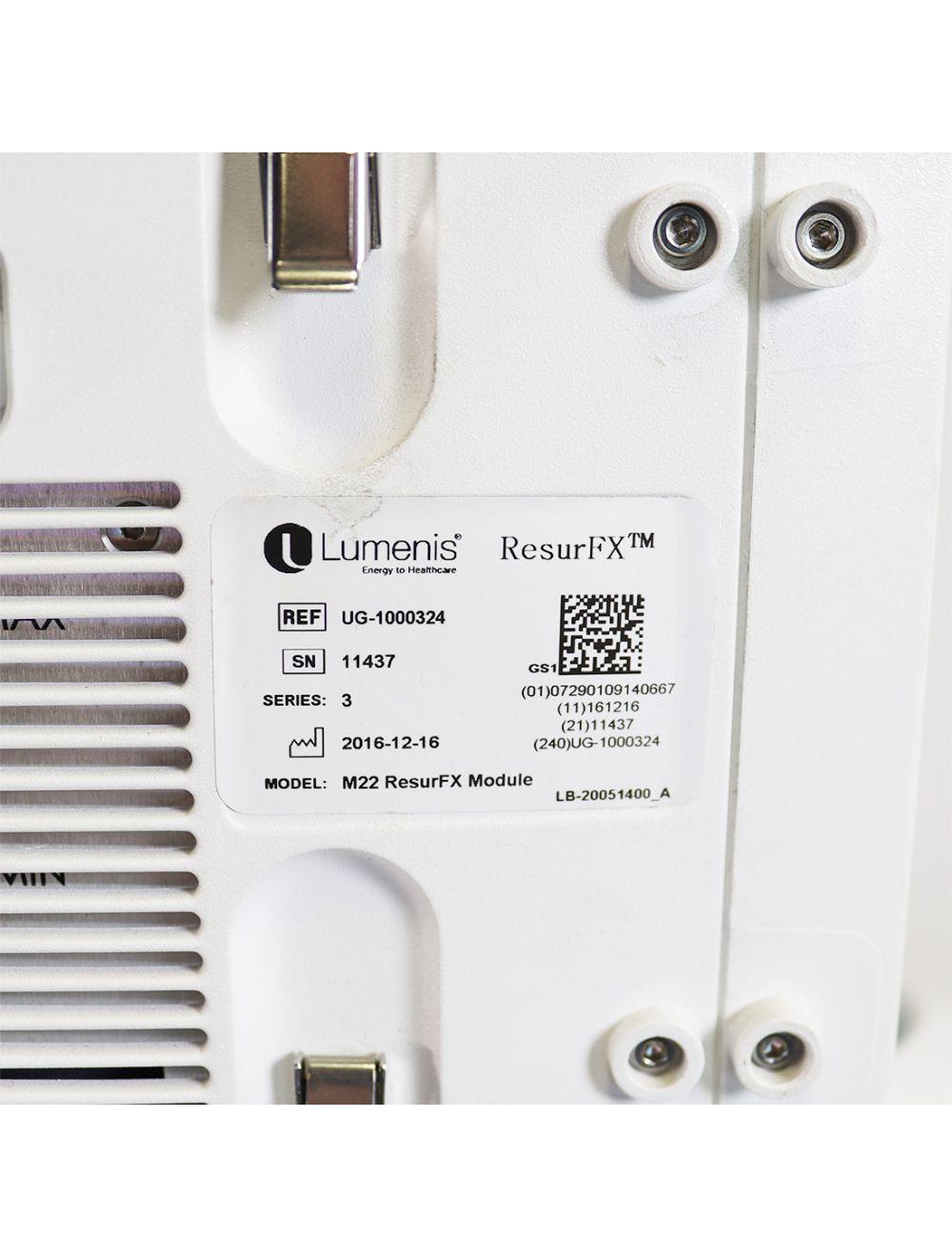 2018 Lumenis M22 Laser Fully Loaded IPL NdYag Q-Switched ResurFX System