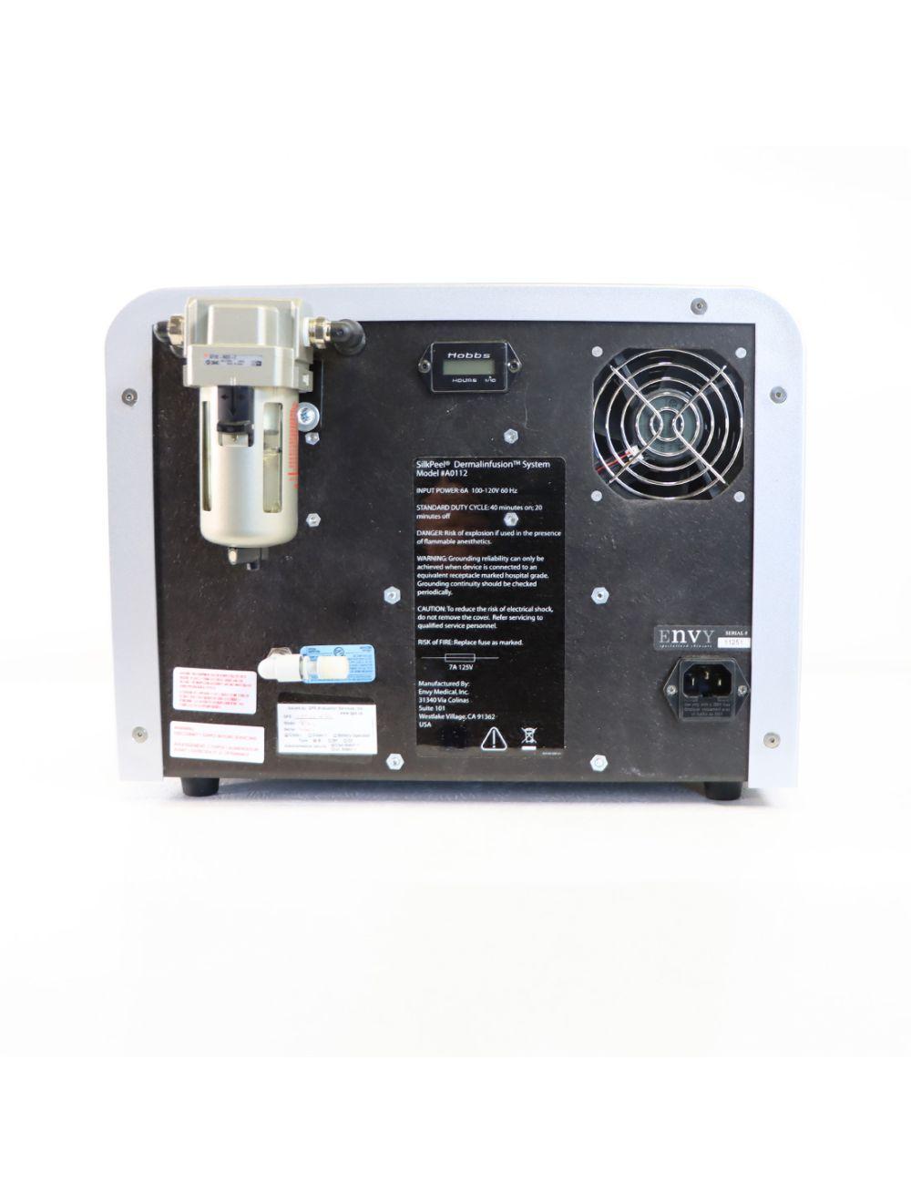 Envy Medical SilkPeel Dermalinfusion Skin Resurfacing Treatment System 130.3 Hours