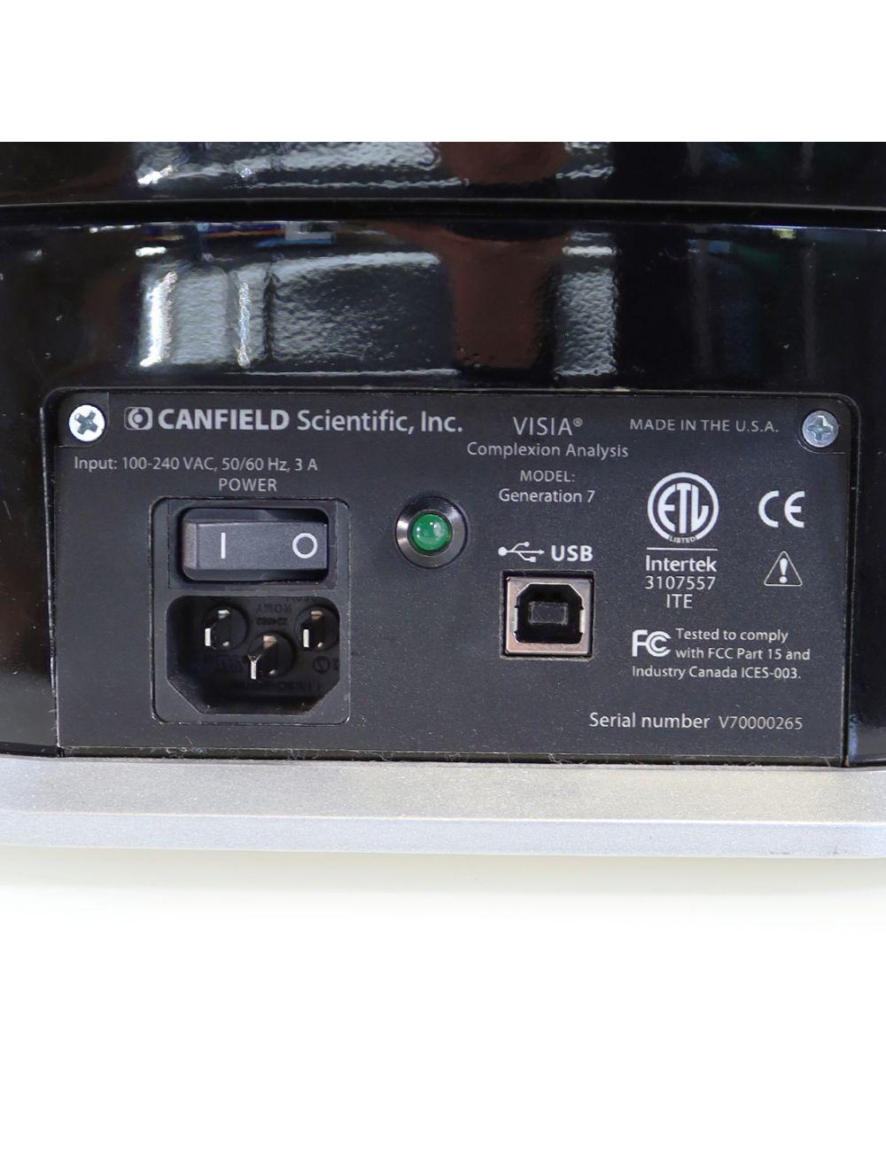 Canfield Scientific Visia Generation 7 Skin Complexion Analysis System