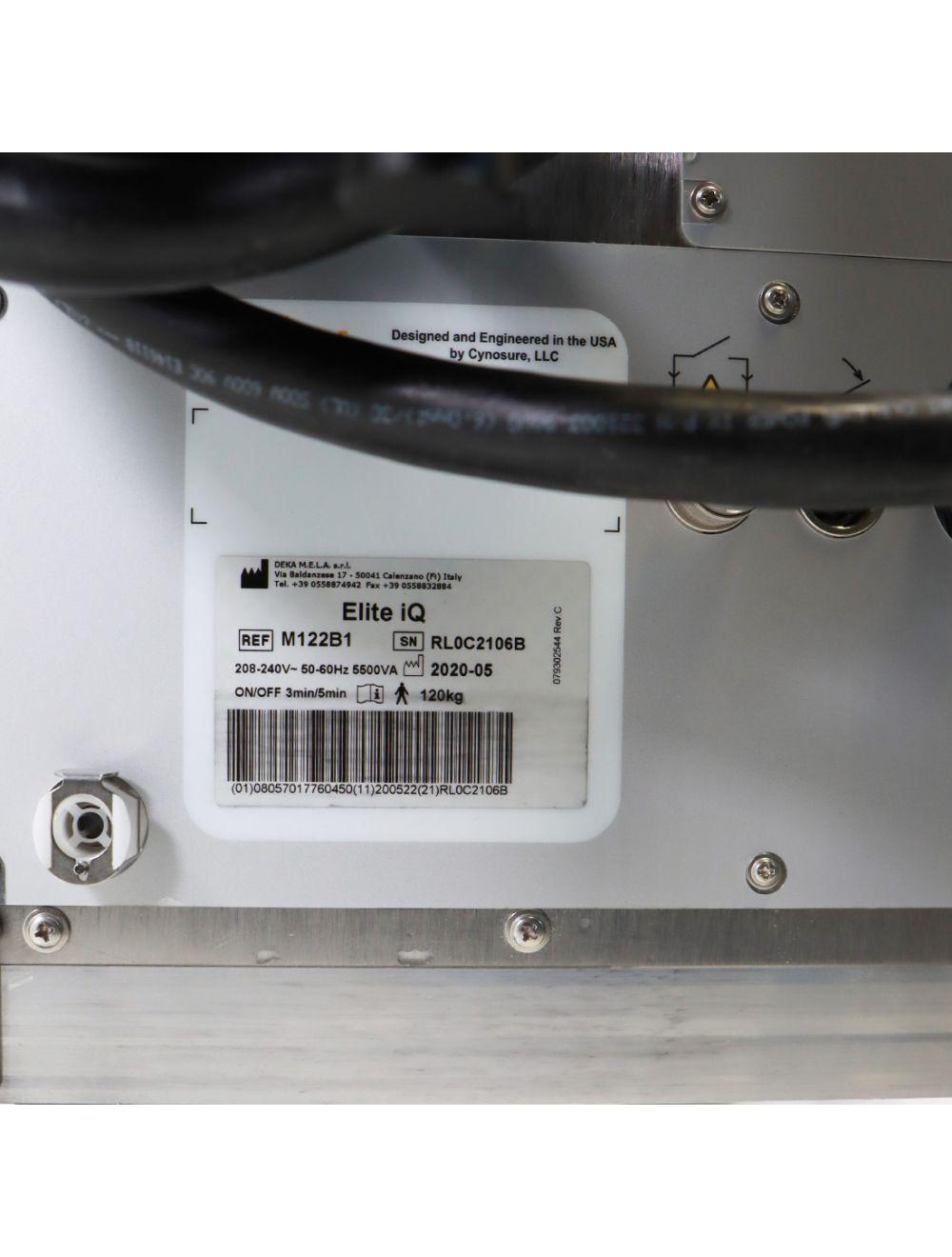 2020 Cynosure Elite iQ System Laser Hair Removal Veins Wrinkles Nd Yag w/Skintel