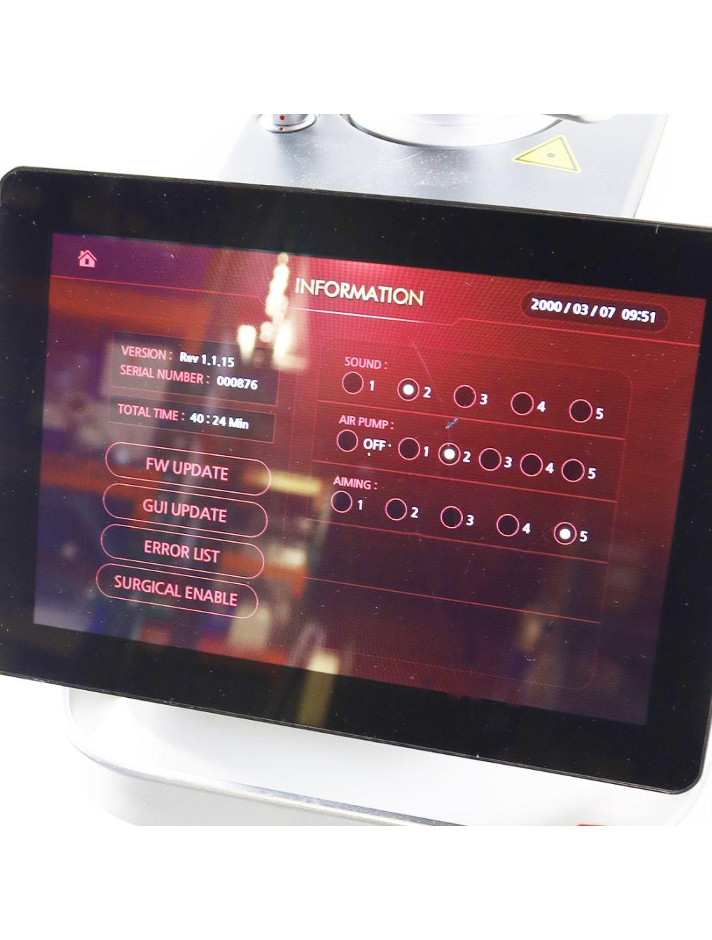 2022 Cutera Ilooda Secret Pro RF Microneedling CO2 Fractional Laser Wrinkles