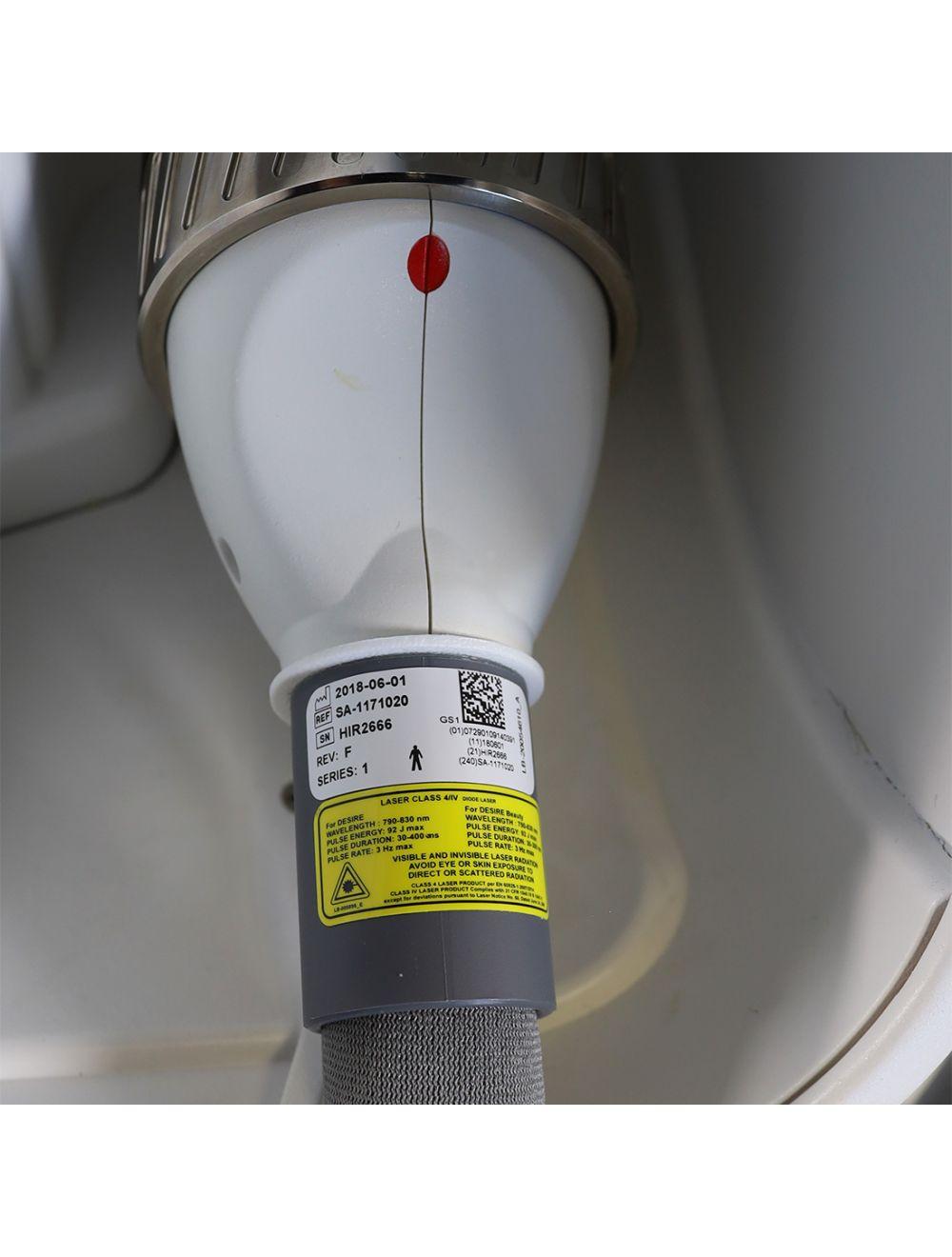 2018 Lumenis LightSheer Desire Diode Laser Hair Removal 2 Handpieces Low Pulses