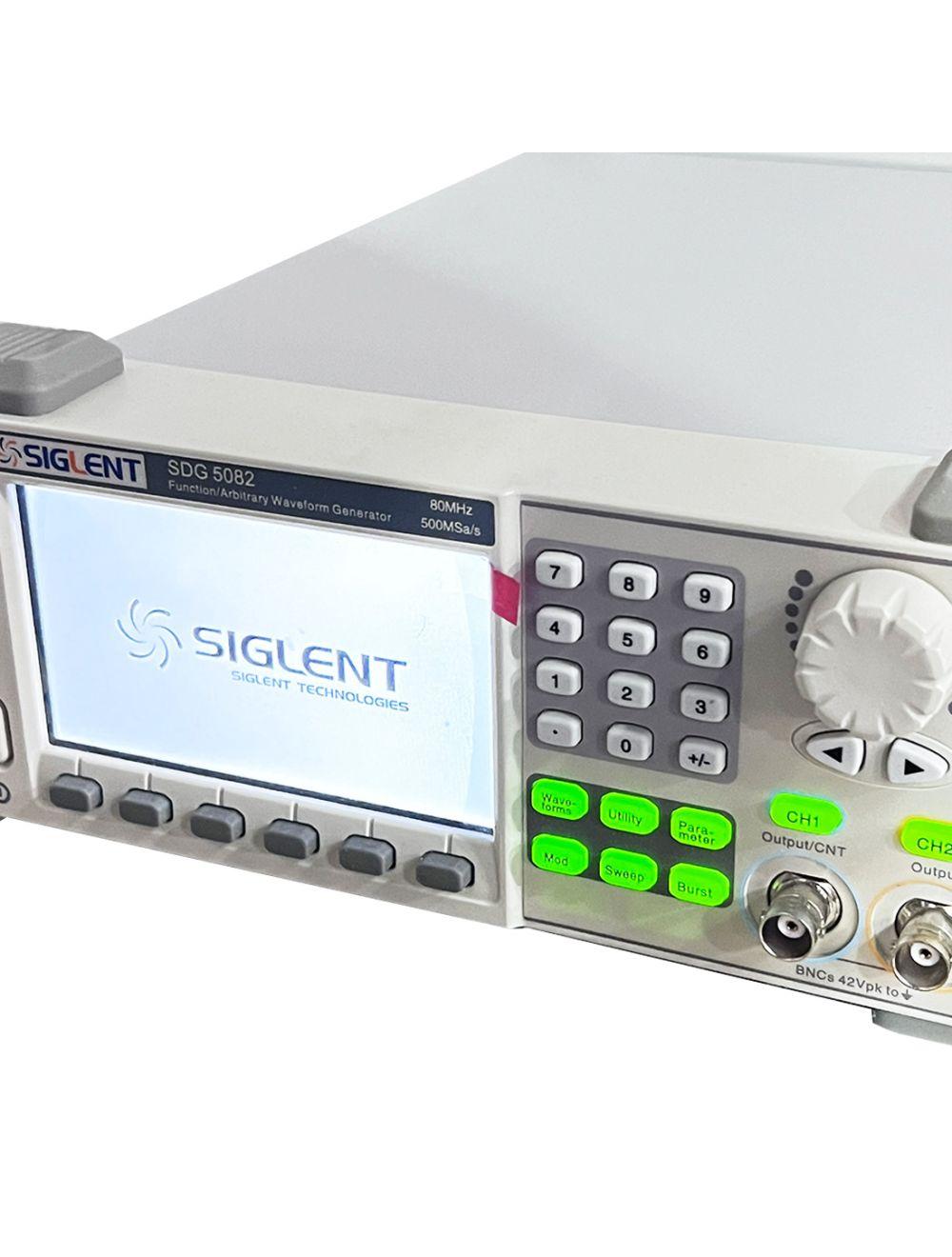 Siglent SDG 5082 Function Arbitrary Waveform Generator 80 MHz 500MSa/s