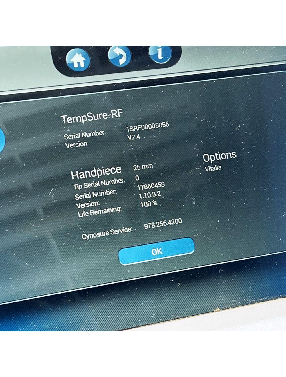 2018 Cynosure Ellman TempSure RadioFrequency Vitalia Skin Tightening RF