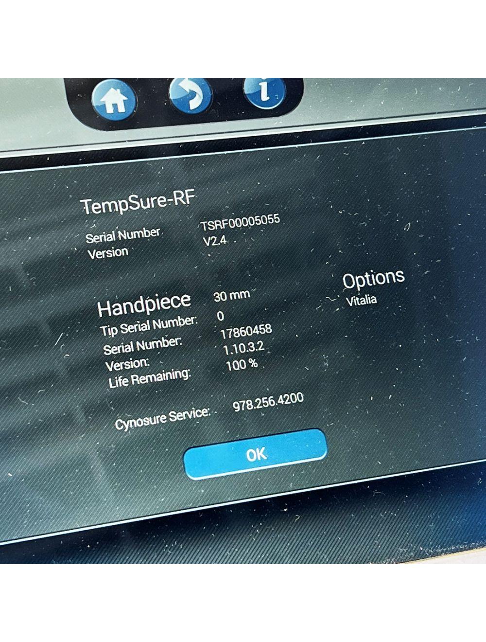 2018 Cynosure Ellman TempSure RadioFrequency Vitalia Skin Tightening RF