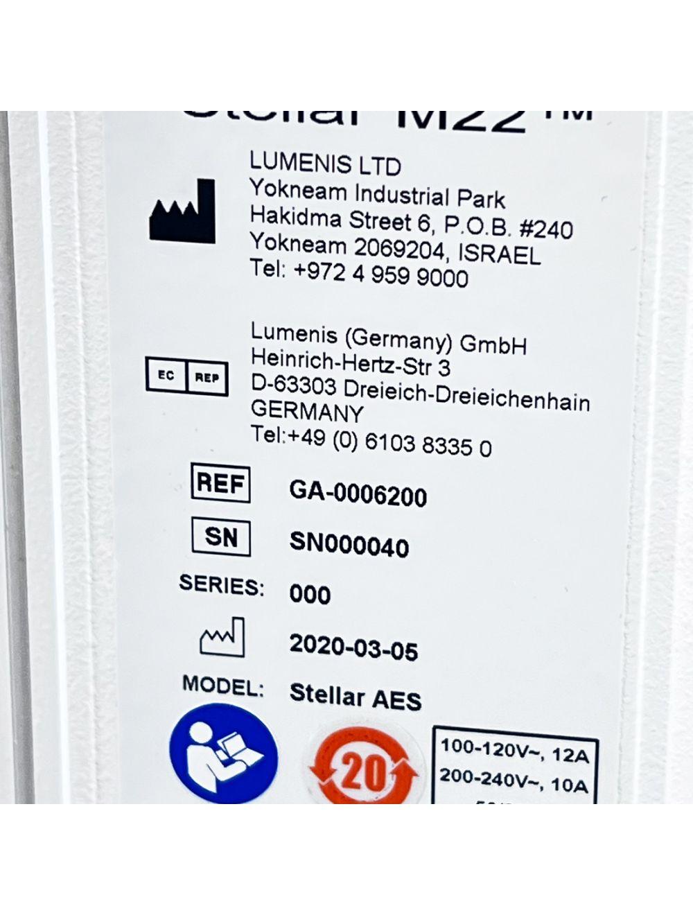 2020 Lumenis Stellar M22 IPL Hair Removal Skin Rejuvenation ResurFX Laser HR