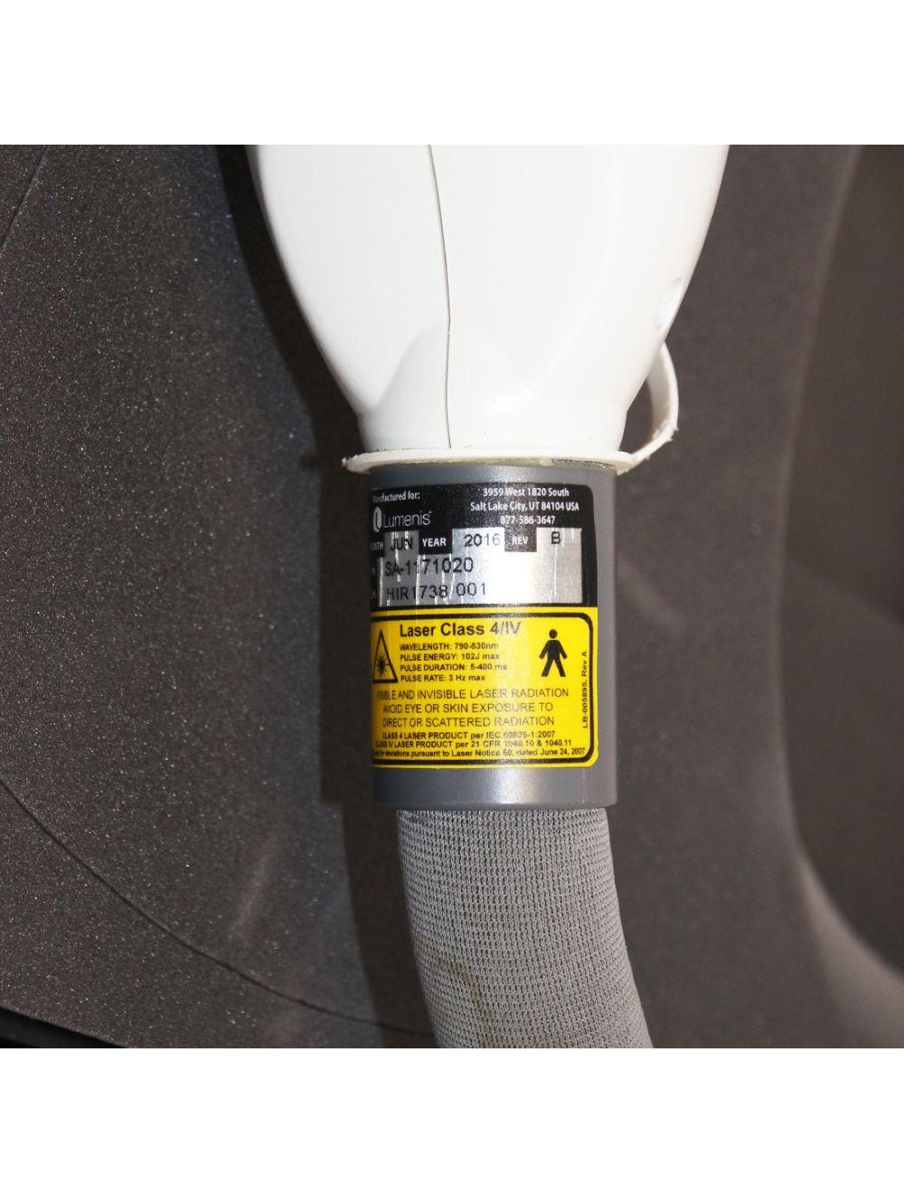 2018 Lumenis LightSheer Desire Laser Hair Removal Diode XC HS Handpieces 2 HPs