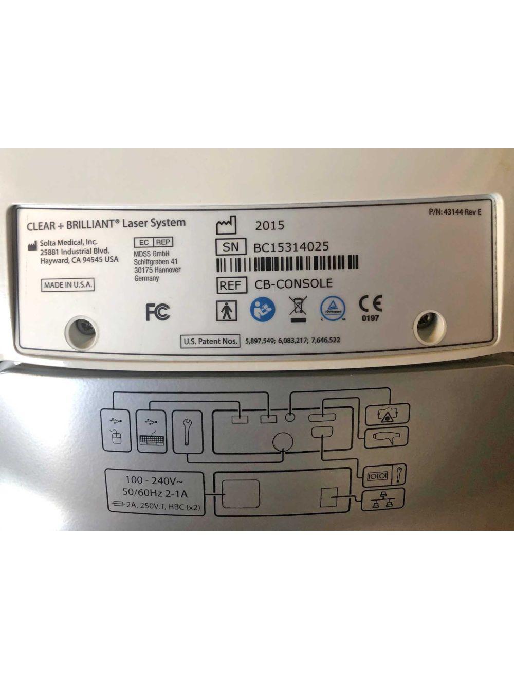 2015 Solta Clear Brilliant 1440nm Diode Fractional Laser Wrinkle Skin Resurface