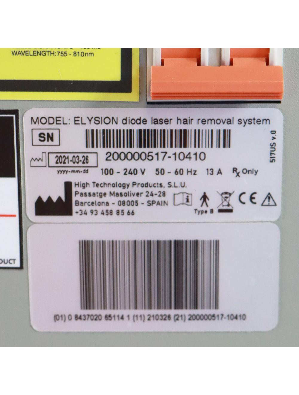 2021 Cocoon Medical Elysion-Pro Diode Laser Hair Removal System 810-940-1060nm