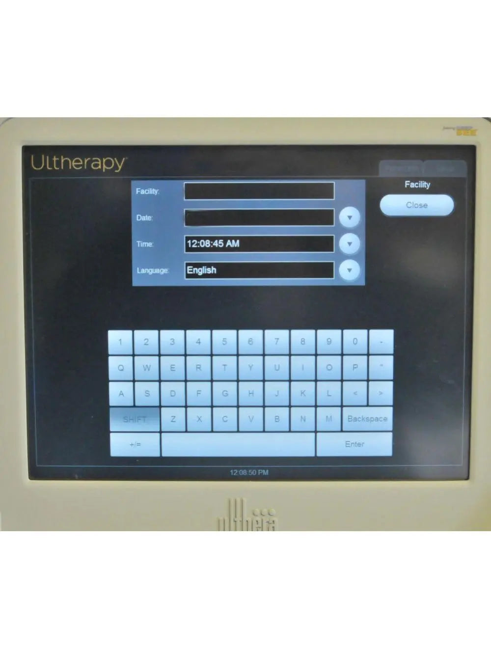 2012 Ulthera Ultherapy DEEPsee Ultrasound Skin Tightening Contouring w Handpiece