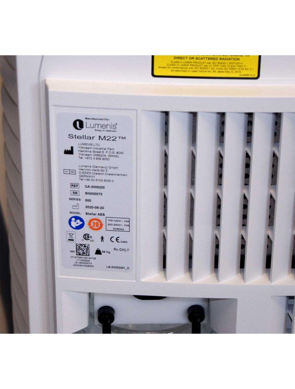 2020 Lumenis Stellar M22 IPL Hair Removal Skin Rejuvenation ResurFX Laser System