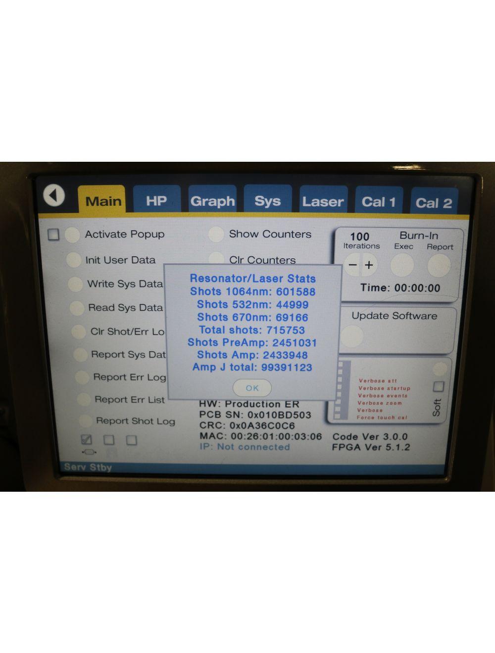 2017 Cutera Enlighten III 3 Picosecond Pico Tattoo Pigment 532 1064 670 Laser