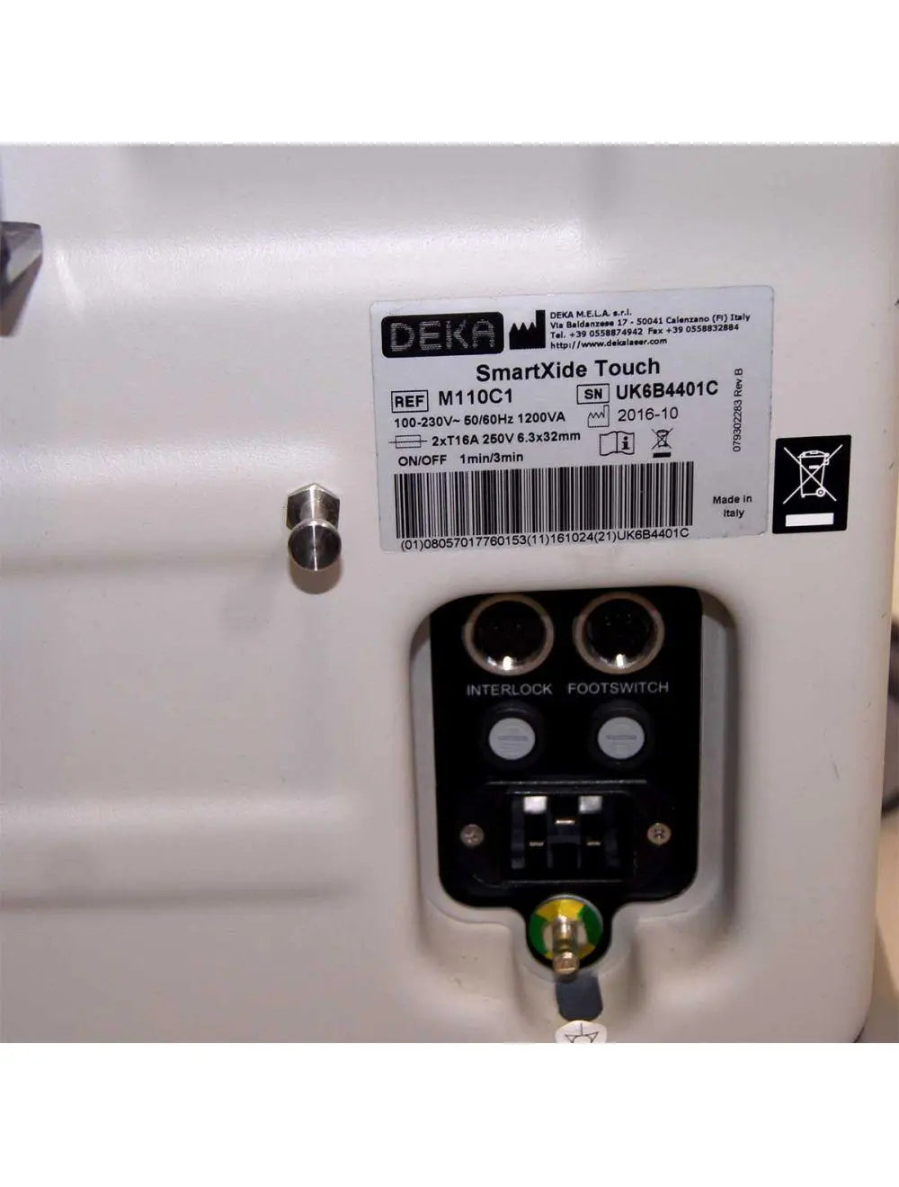 2016 DEKA SmartXide Touch C60 M110C1 CO2 Laser System Mona Lisa Smart Xide Sol International Medical