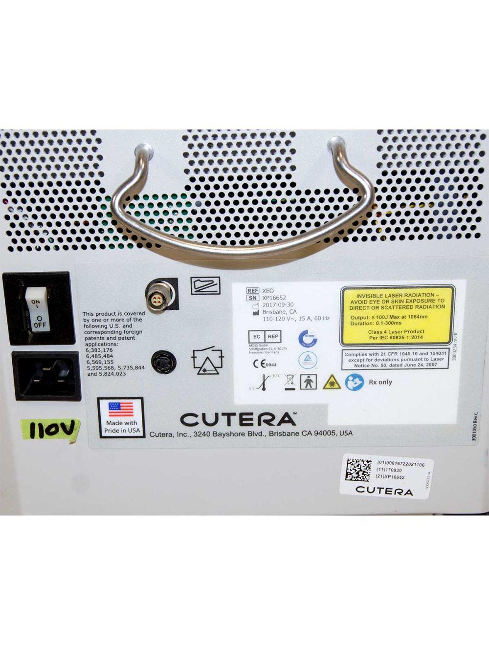 2017 Cutera Xeo Skin Resurfacing Nd:YAG Laser LimeLight Prowave LX Hair Removal