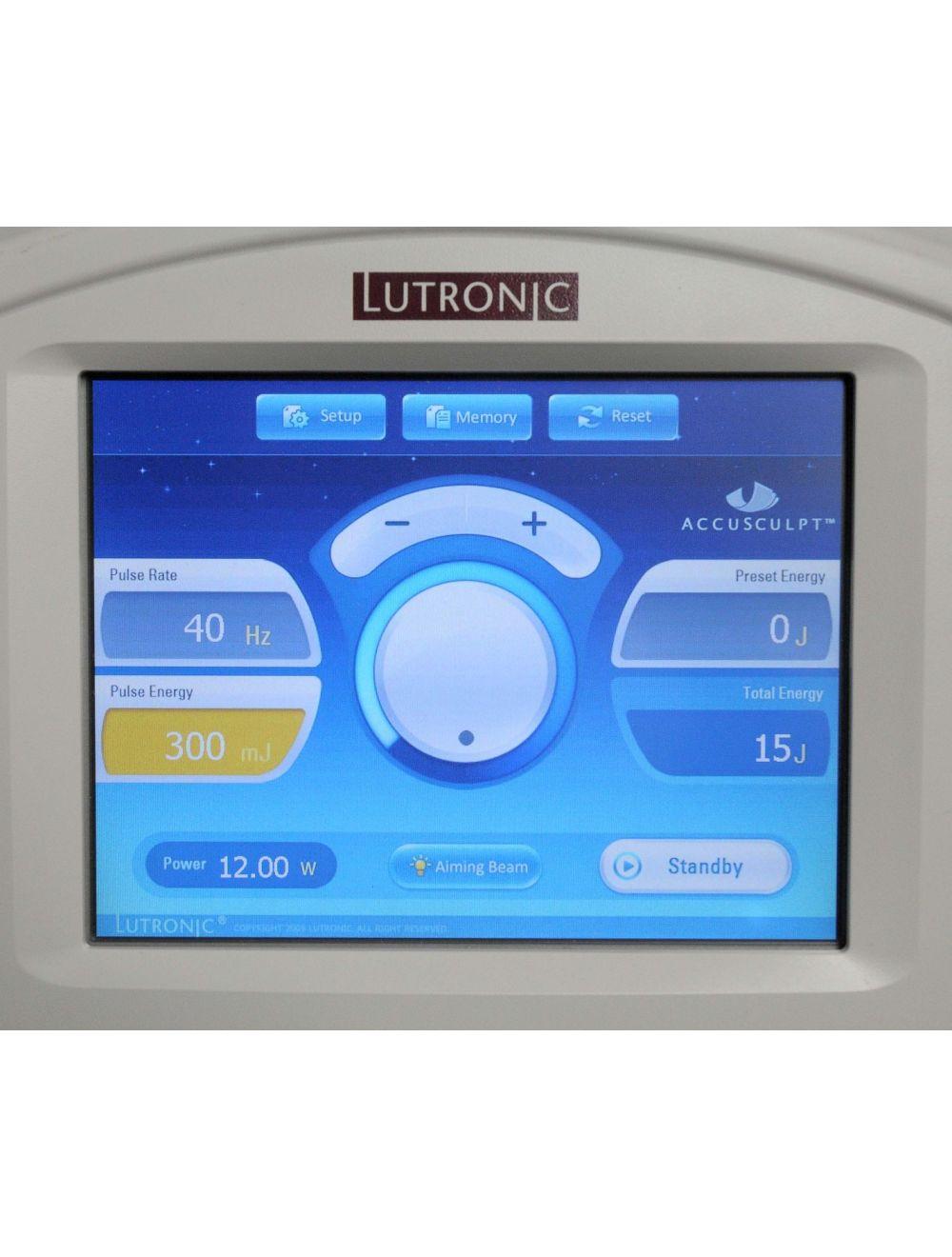 Lutronic ACCUSCULPT II Pulsed Laser Nd YAG 1444 CO2 Dual Mode Skin Tightening