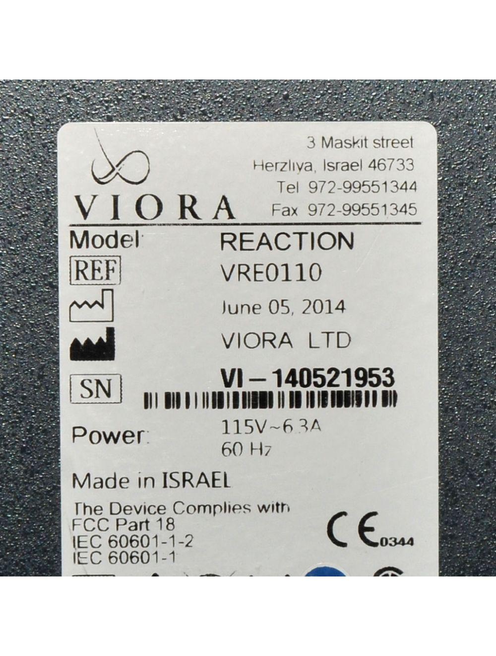 2014 Viora REACTION RF Skin Tightening Body Contouring Radio Frequency System