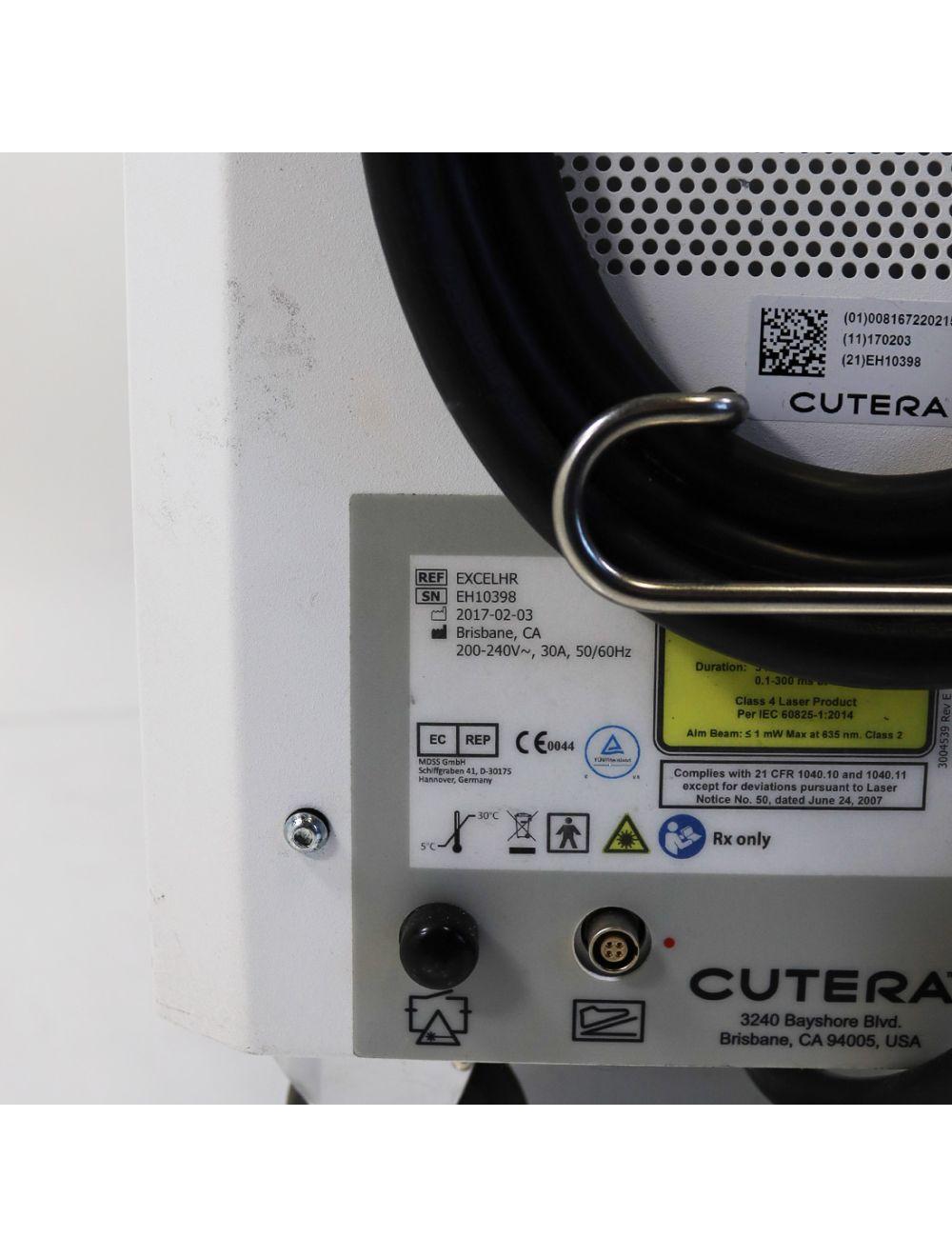 2017 Cutera ExcelHR Alexandrite Nd:YAG 755nm 1064nm Excel HR Laser System