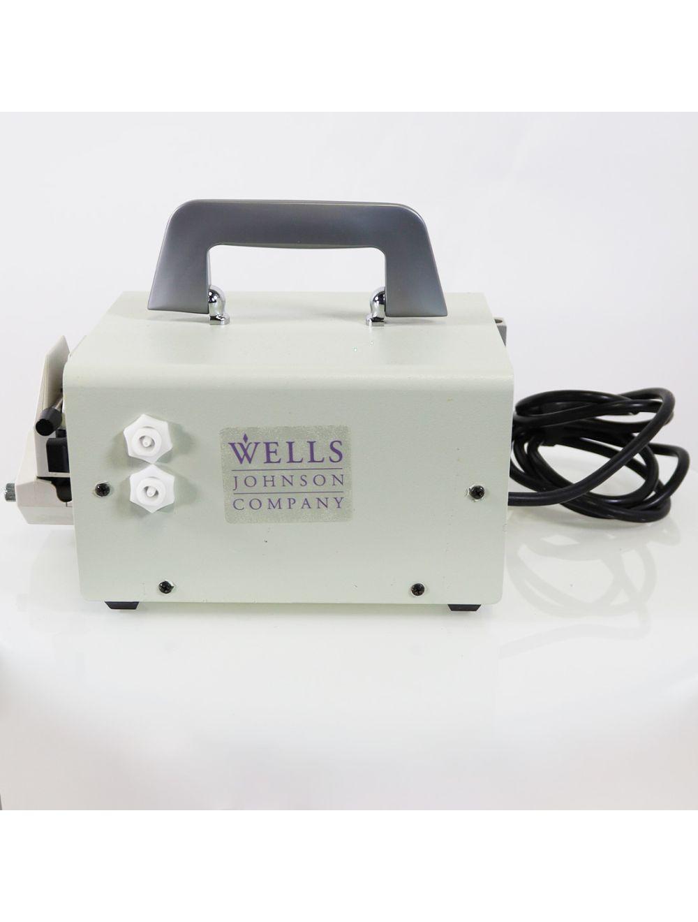 Wells Johnson Single Head Infiltration Pump Aspiration w FootSwitch Pedal