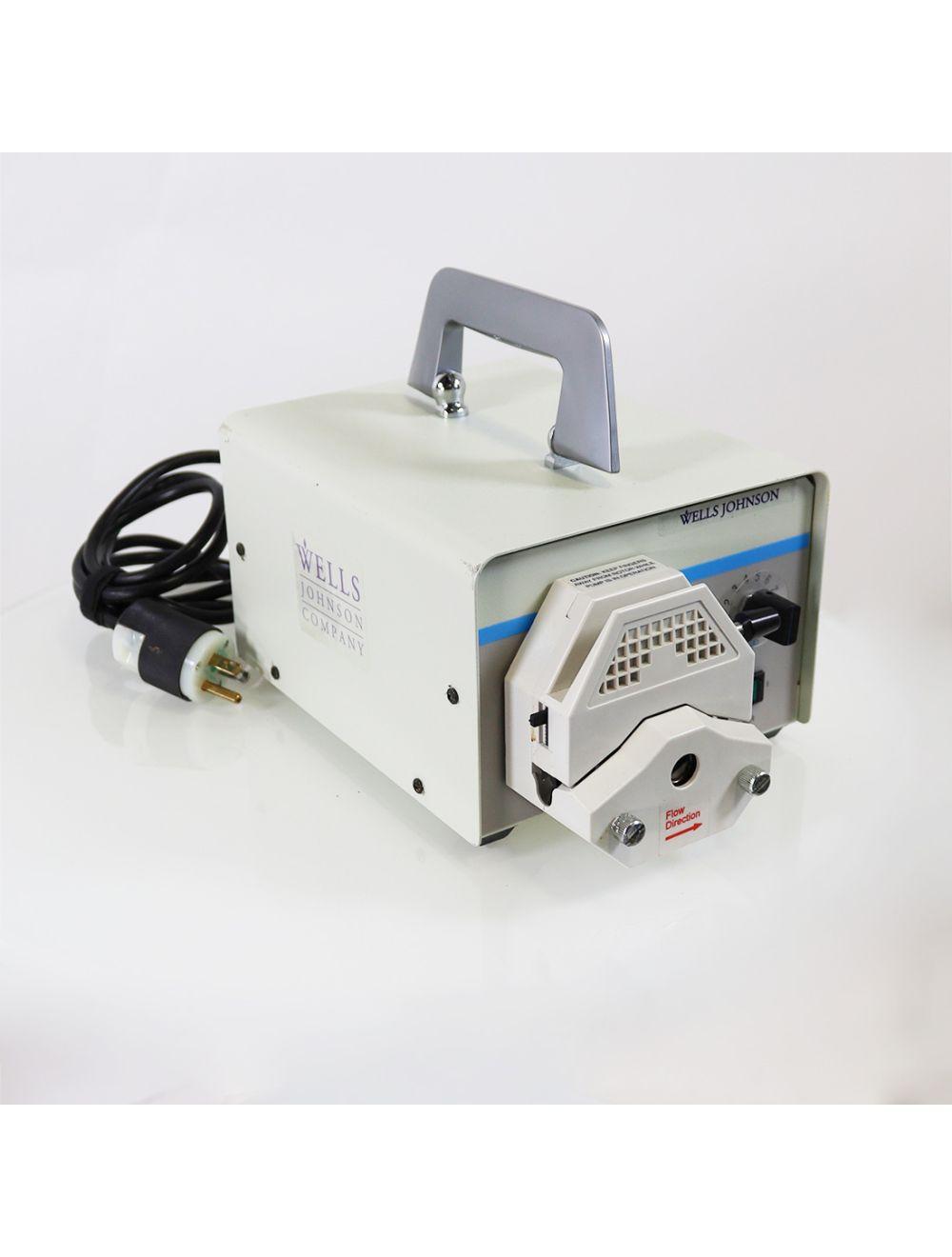 Wells Johnson Single Head Infiltration Pump Aspiration w FootSwitch Pedal