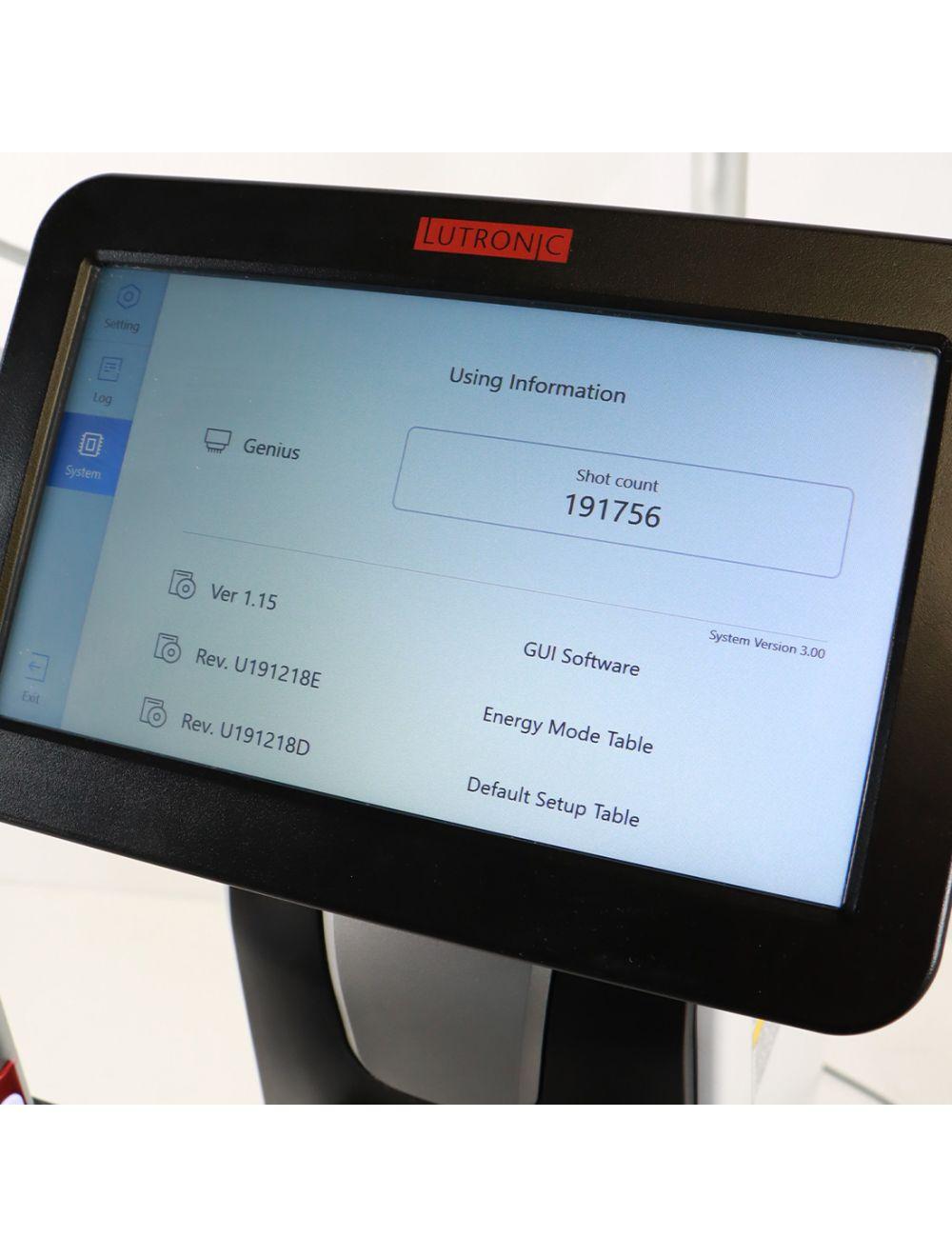 2022 Lutronic Genius Intelligent Focused Radio Frequency RF Mirconeedling System