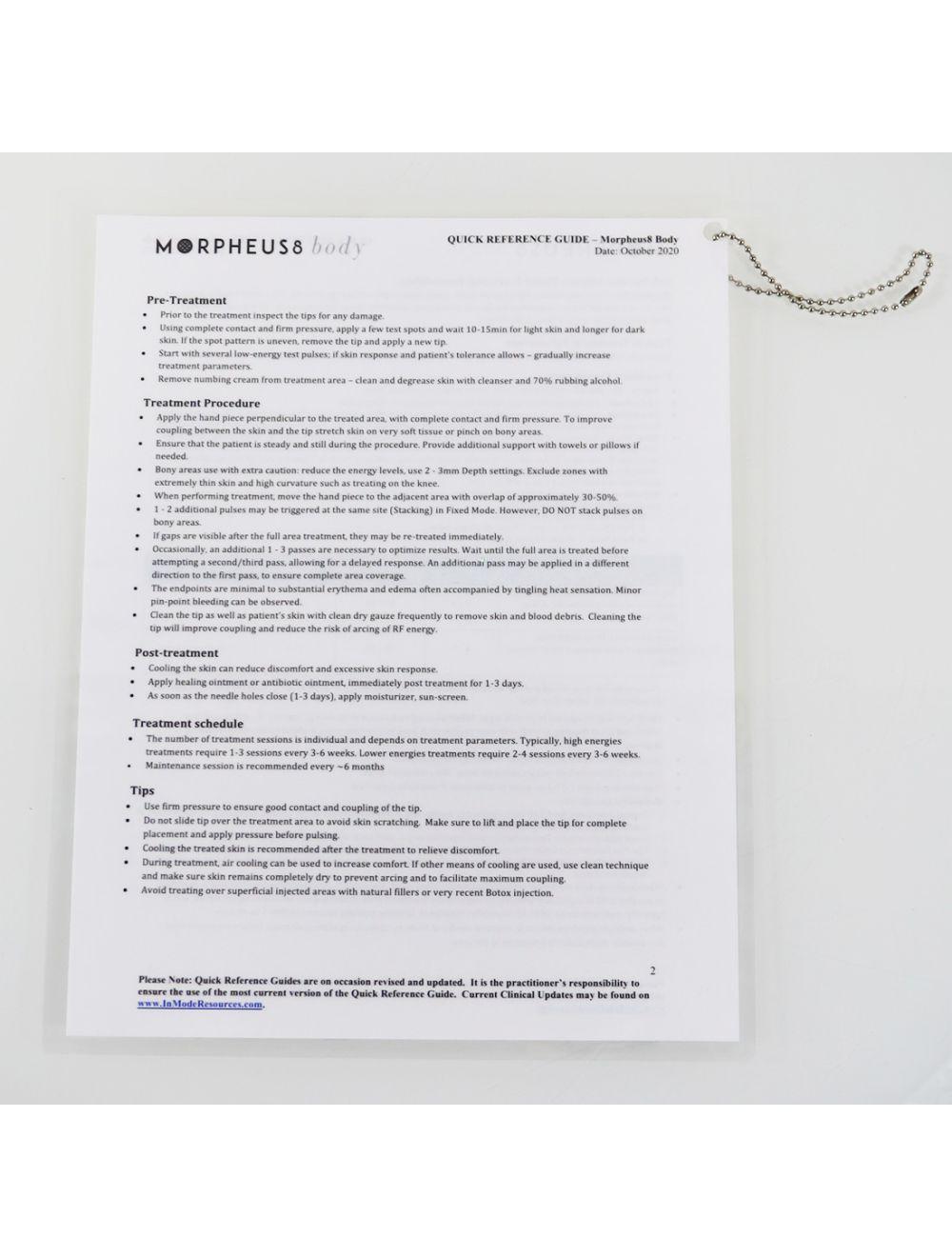 2020 InMode RF PRO System with Morpheus8 Face and Body Handpieces Morpheus 8